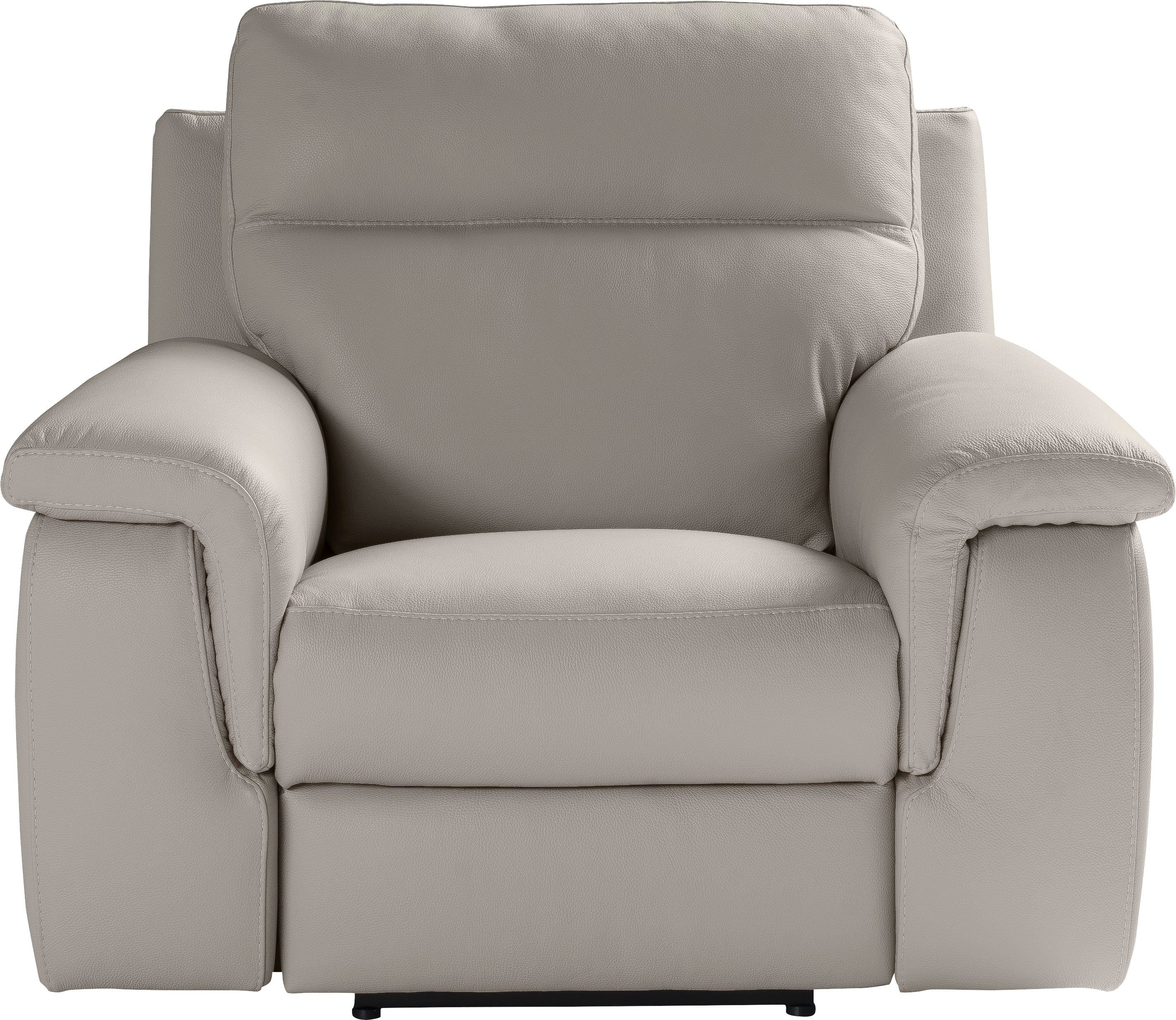 115 wahlweise cm mit Breite Sessel inklusive Relaxfunktion, Nicoletti Fußstütze, Alan, Home