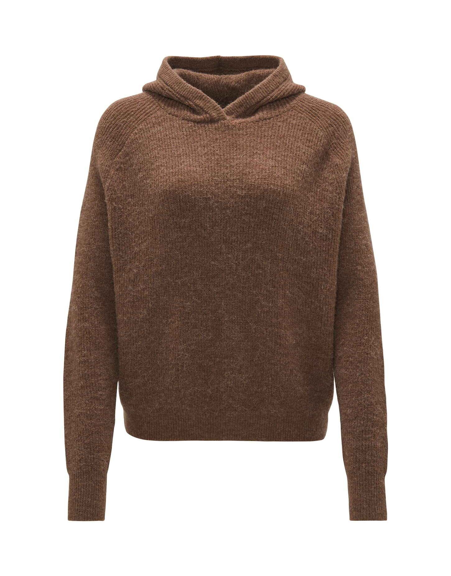 OPUS Kapuzenpullover Strick Hoodie POODY Loose günstig online kaufen