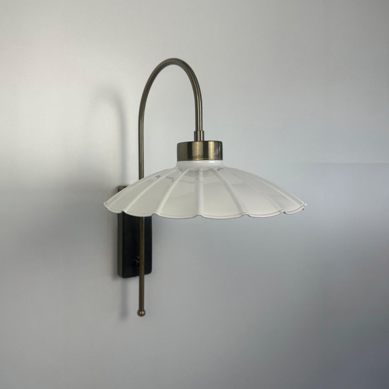 Bamyum Wandleuchte Risso Vintage Metall Wandleuchte, ohne Leuchtmittel