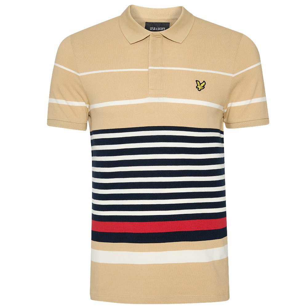 Lyle & Scott Poloshirt Block Stripe günstig online kaufen