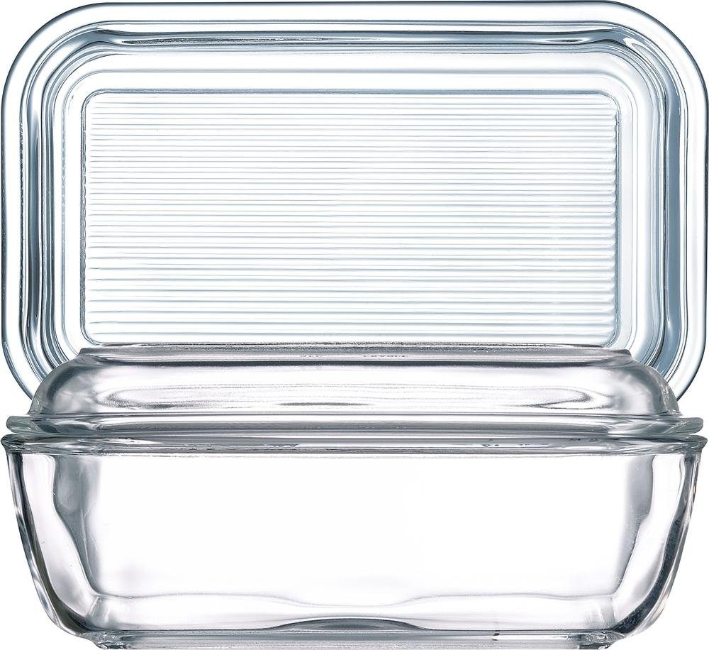 Luminarc Butterdose »Helper«, Glas, Butterdose 10.5x17cm Glas transparent 1  Stück