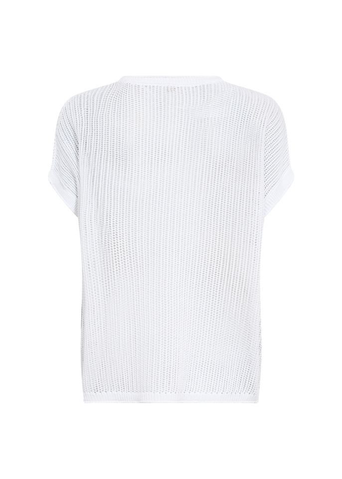 soyaconcept Strickpullover - Kurzarmshirt im Stricklook günstig online kaufen
