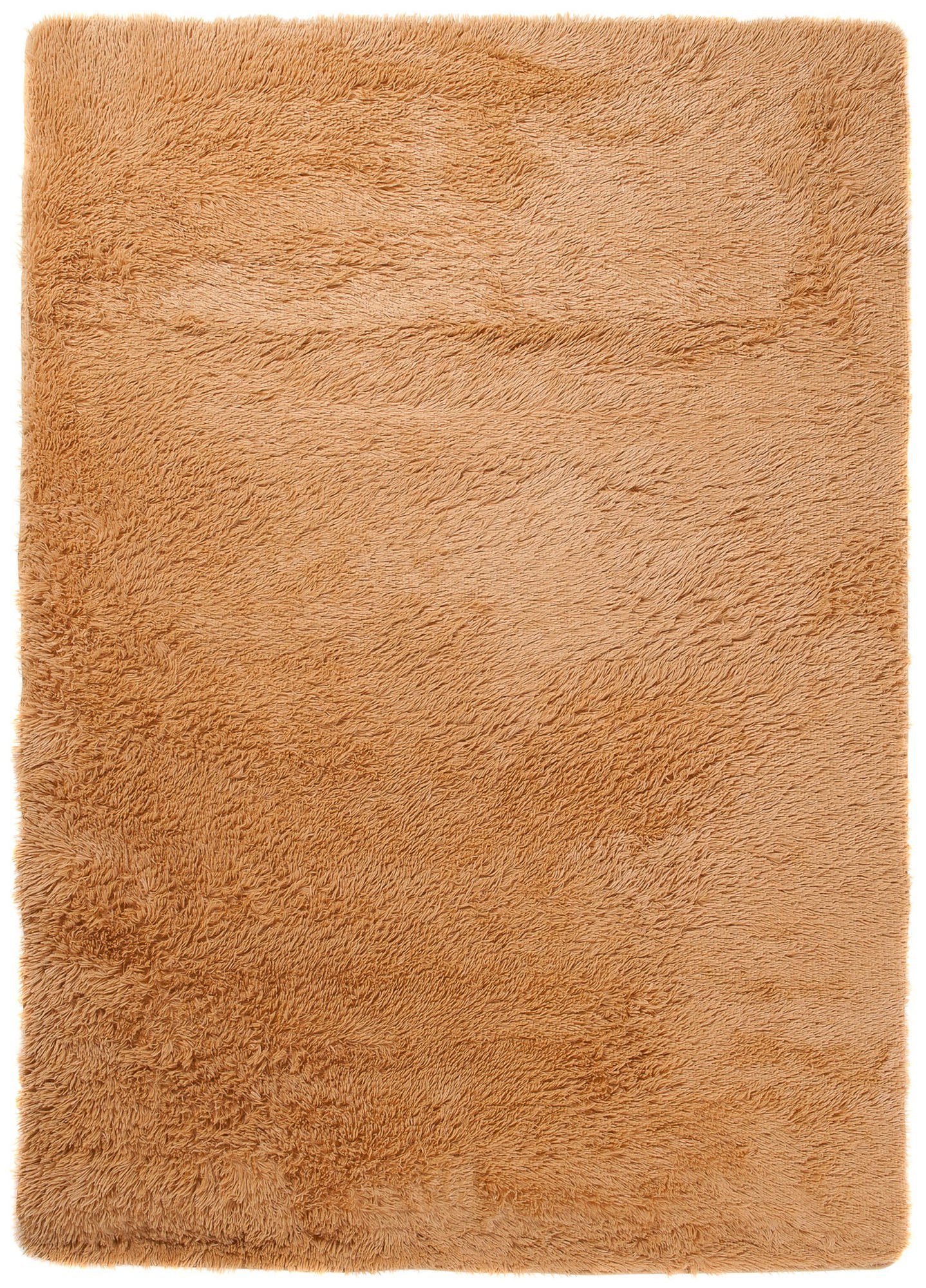 Tapiso Hochflor-Teppich SILK, rechteckig, Höhe: 35 günstig online kaufen