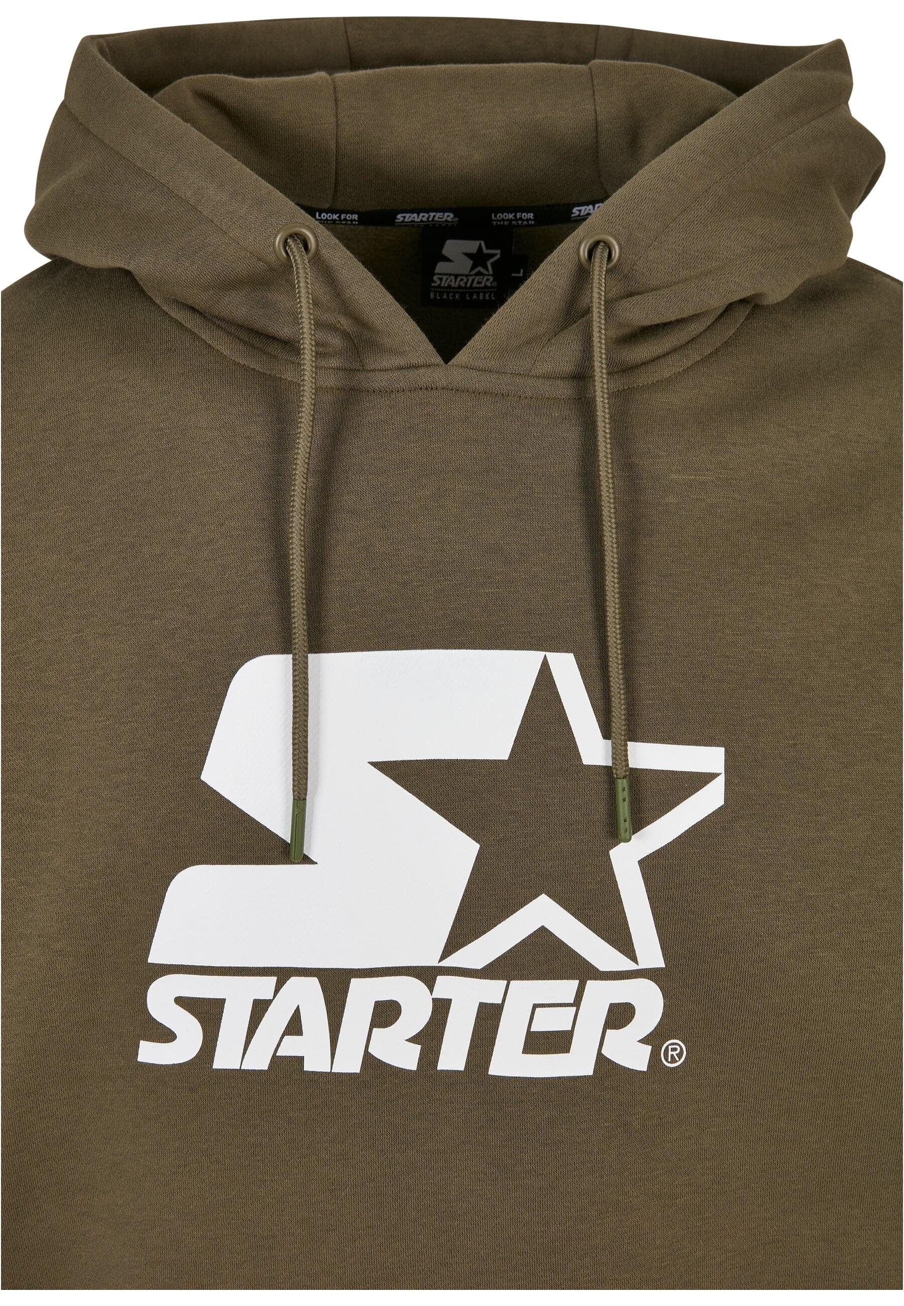 Starter darkolive Starter Hoody Logo Sweater The (1-tlg) Herren Classic