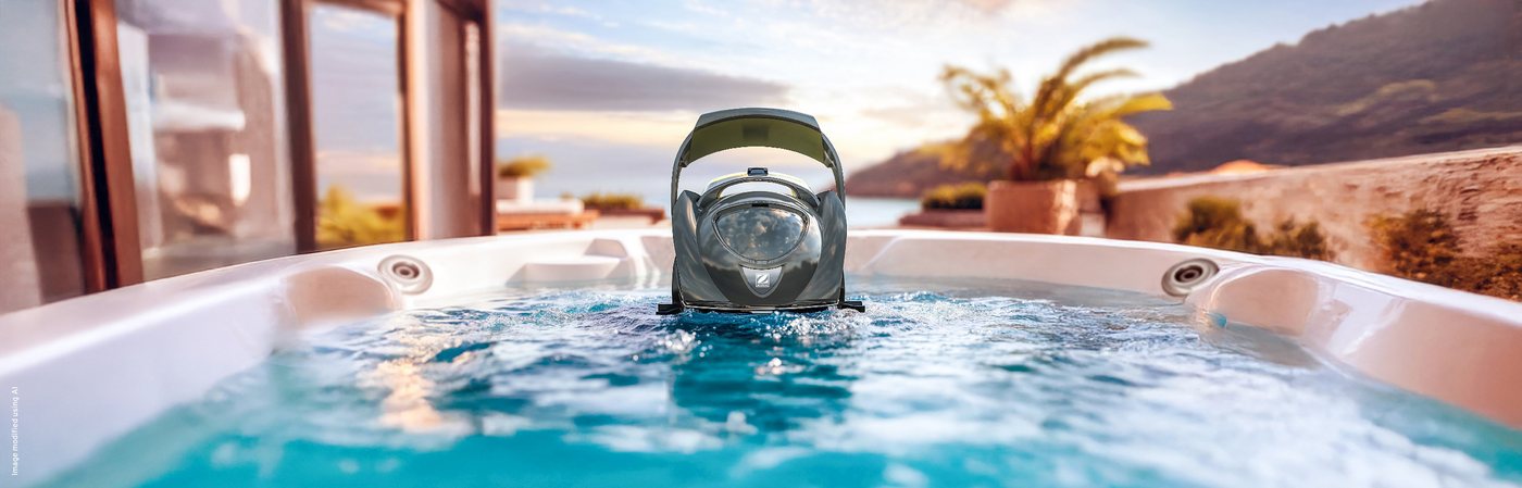 Thumbnail - ZODIAC® Poolroboter »Spabot«, (Akku Pool Reiniger), Hydraulisch