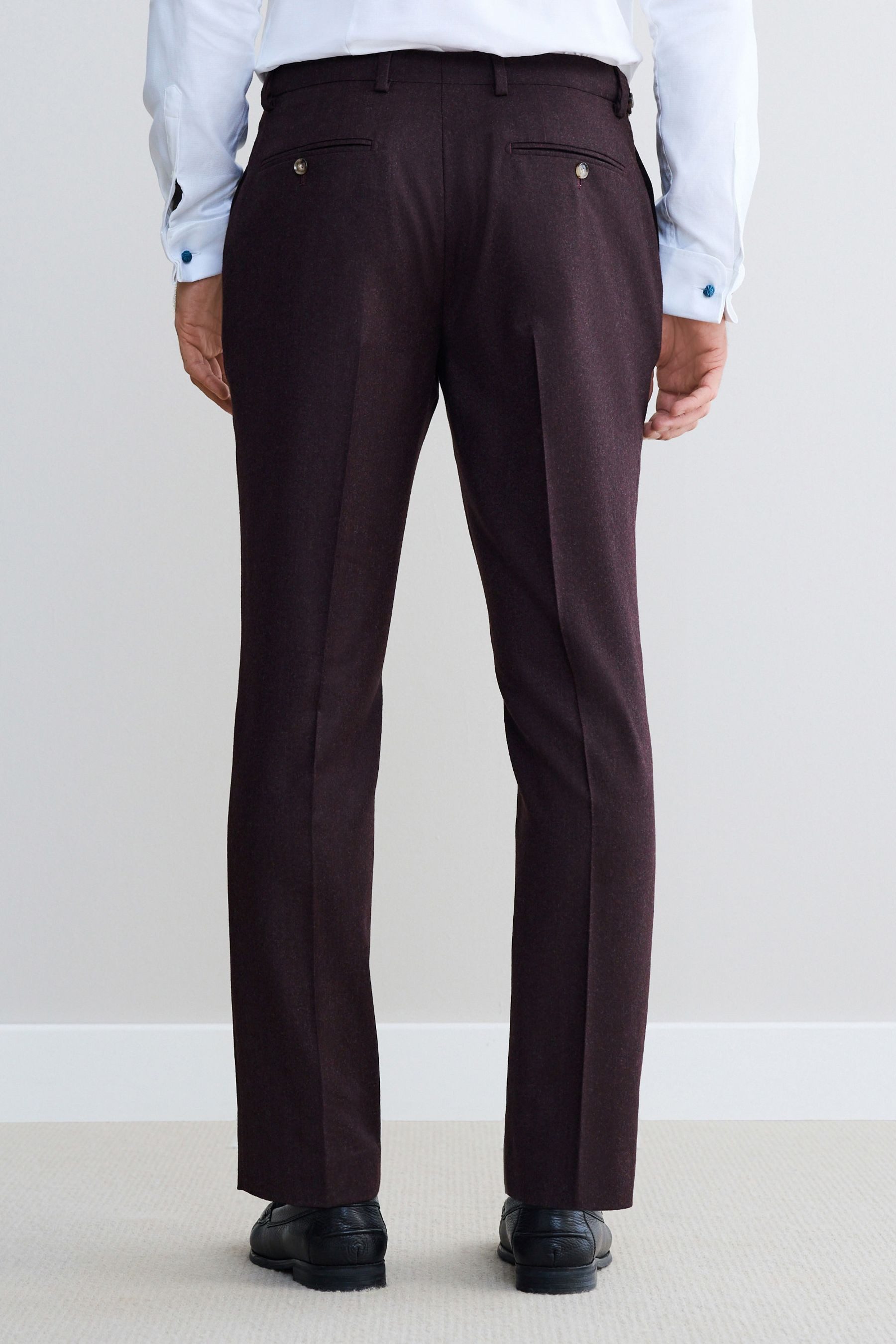 Next Anzughose Signature Zignone Flanellanzug: Hose (1-tlg)