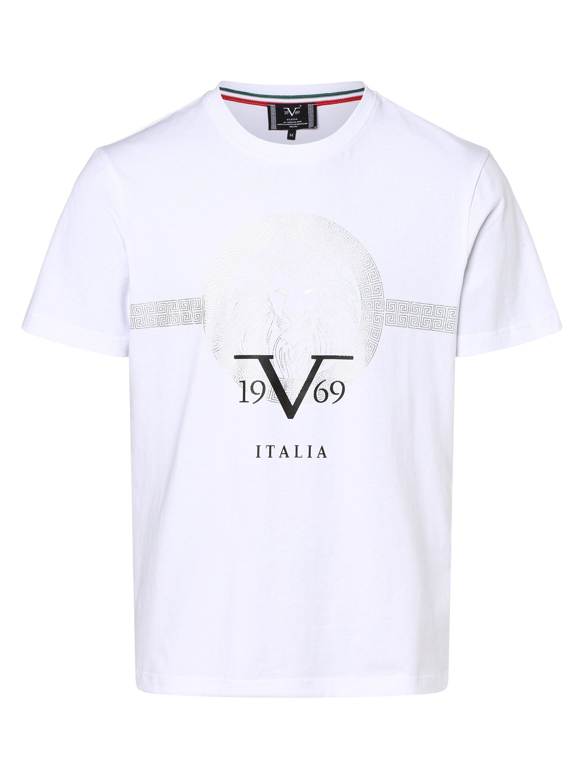 weiß Italia Nilo Versace 19V69 T-Shirt Italia 19V69 by