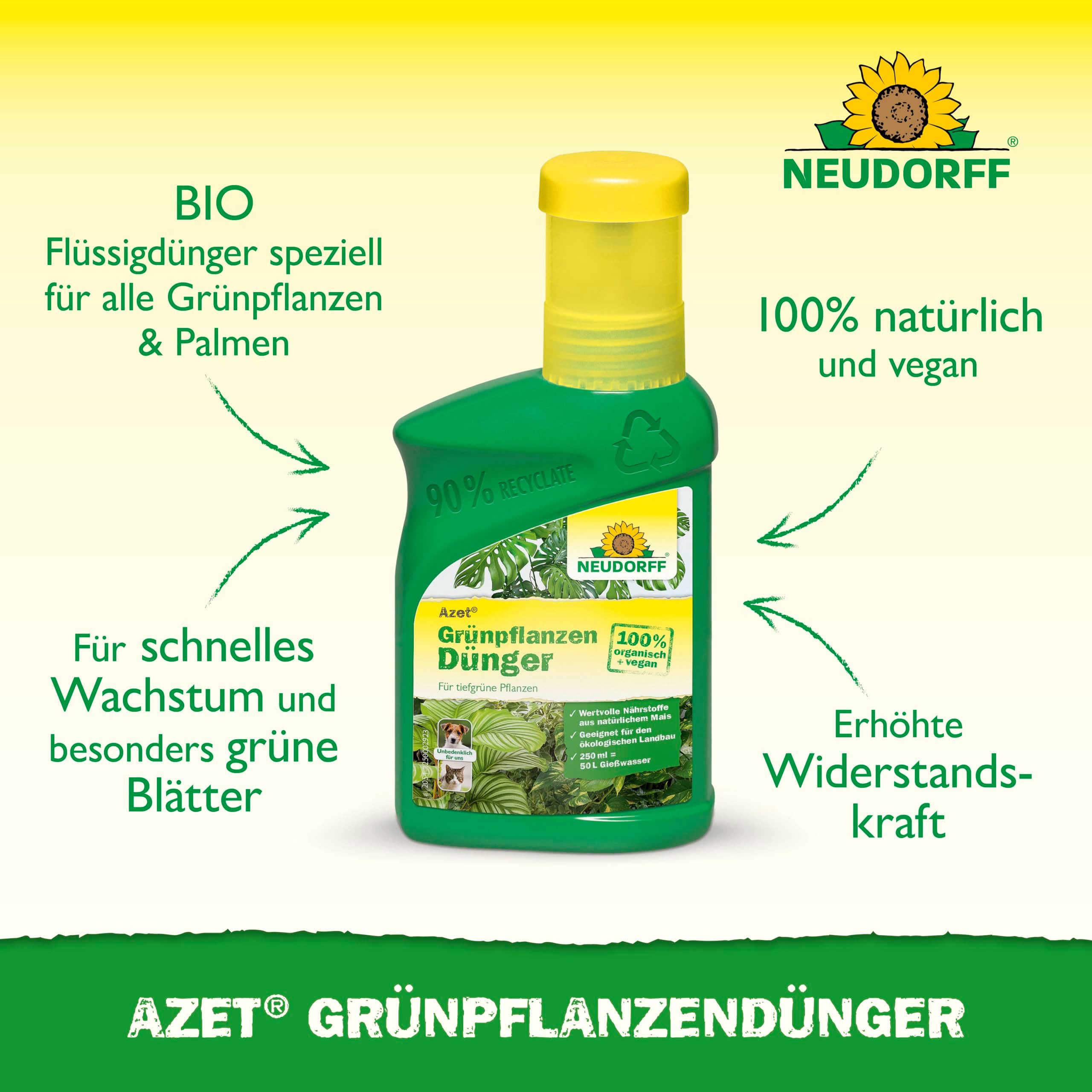 Neudorff Rasendünger Bio - Azet GrünpflanzenDünger günstig online kaufen