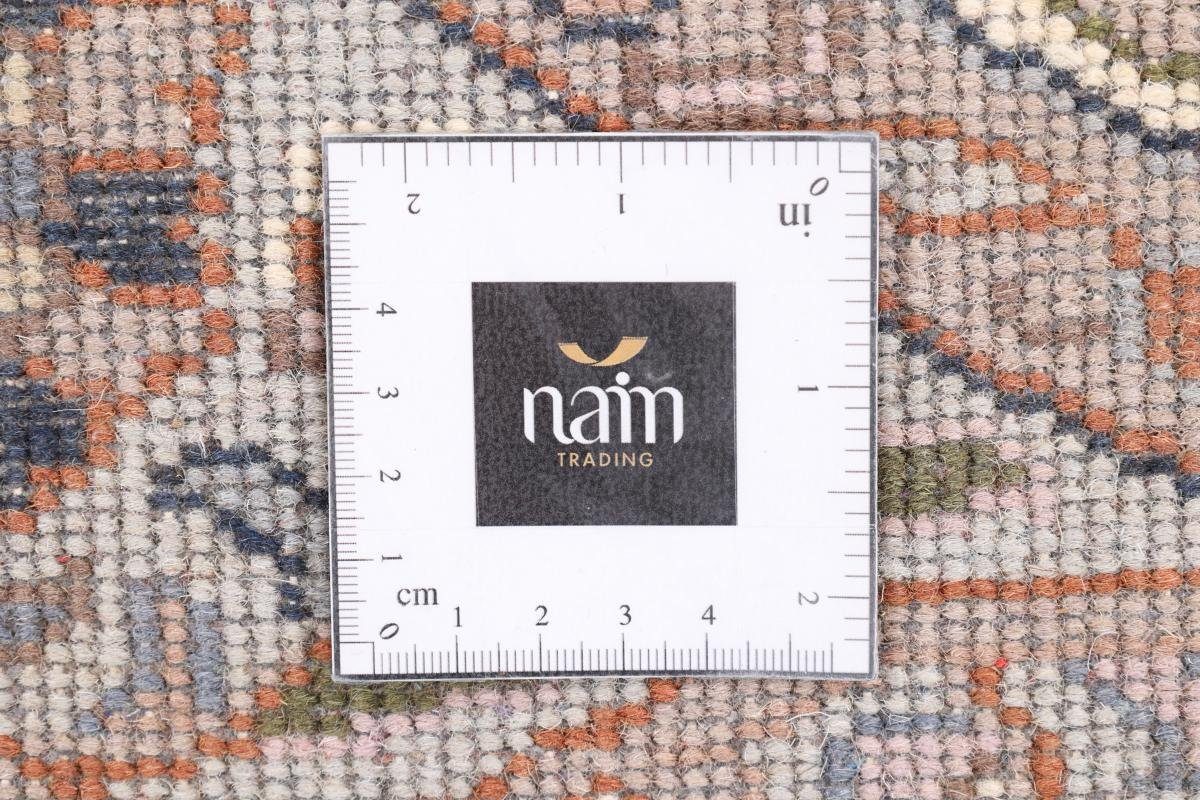 Nain Indo Handgeknüpfter Orientteppich, Trading, 139x201 rechteckig, Nain mm 12 Orientteppich Höhe: