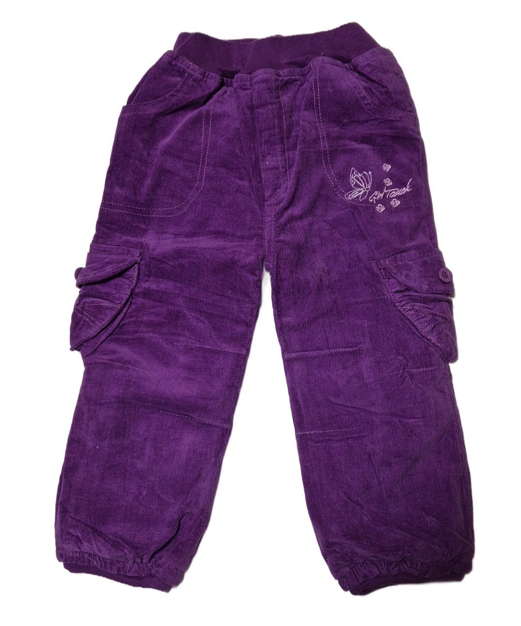 Thermohose Mädchen Thermohose, gefütterte Cordhose, MT10