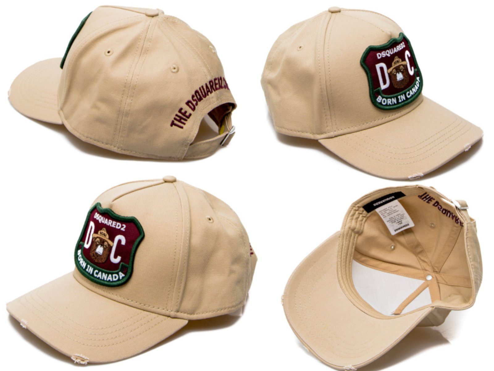 Baseball Dsquared2-Cap-270-Beige Dsquared2 Cap