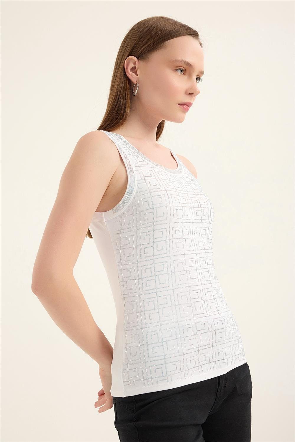 HomeStore Kurzarmbody Dicke Träger Tanktop