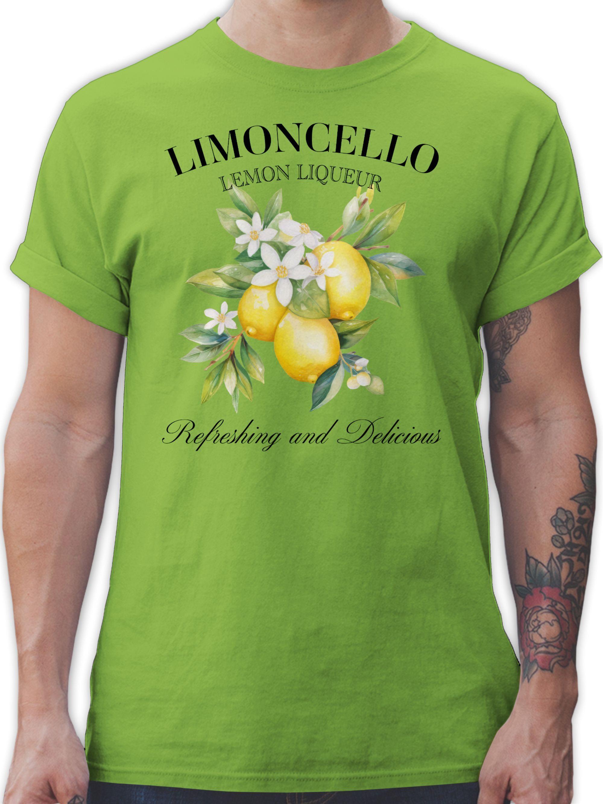 Shirtracer T-Shirt Limoncello Refreshing and Delicious günstig online kaufen