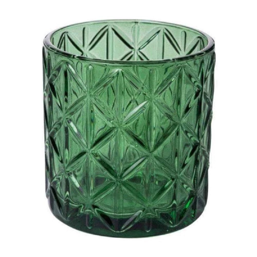 Sandra Rich Windlicht SANDRA RICH, "NOBLE" Teelichthalter, Teelichtglas 10cm