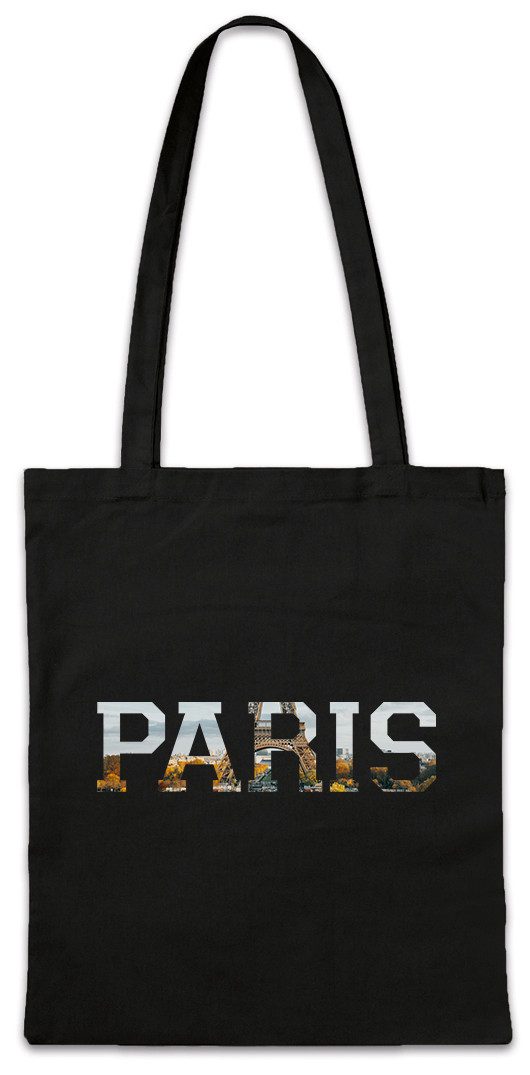 Urban Backwoods Beuteltasche Paris Stofftasche Skyline Stadt City Ville Frankreich France Francia (1-tlg), Eifel Eifelturm Eifel Tower