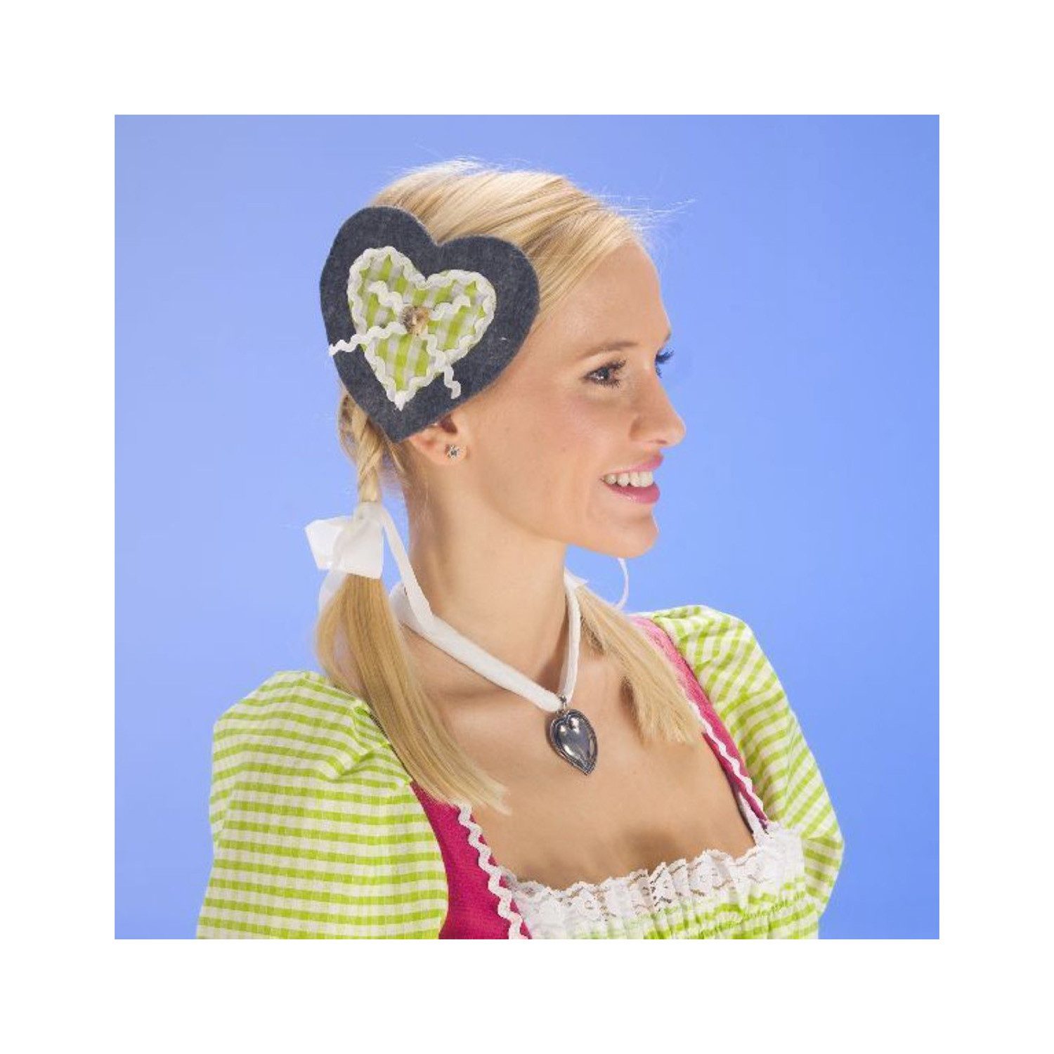 andrea-moden Діадема Trachten Haarspange Grau