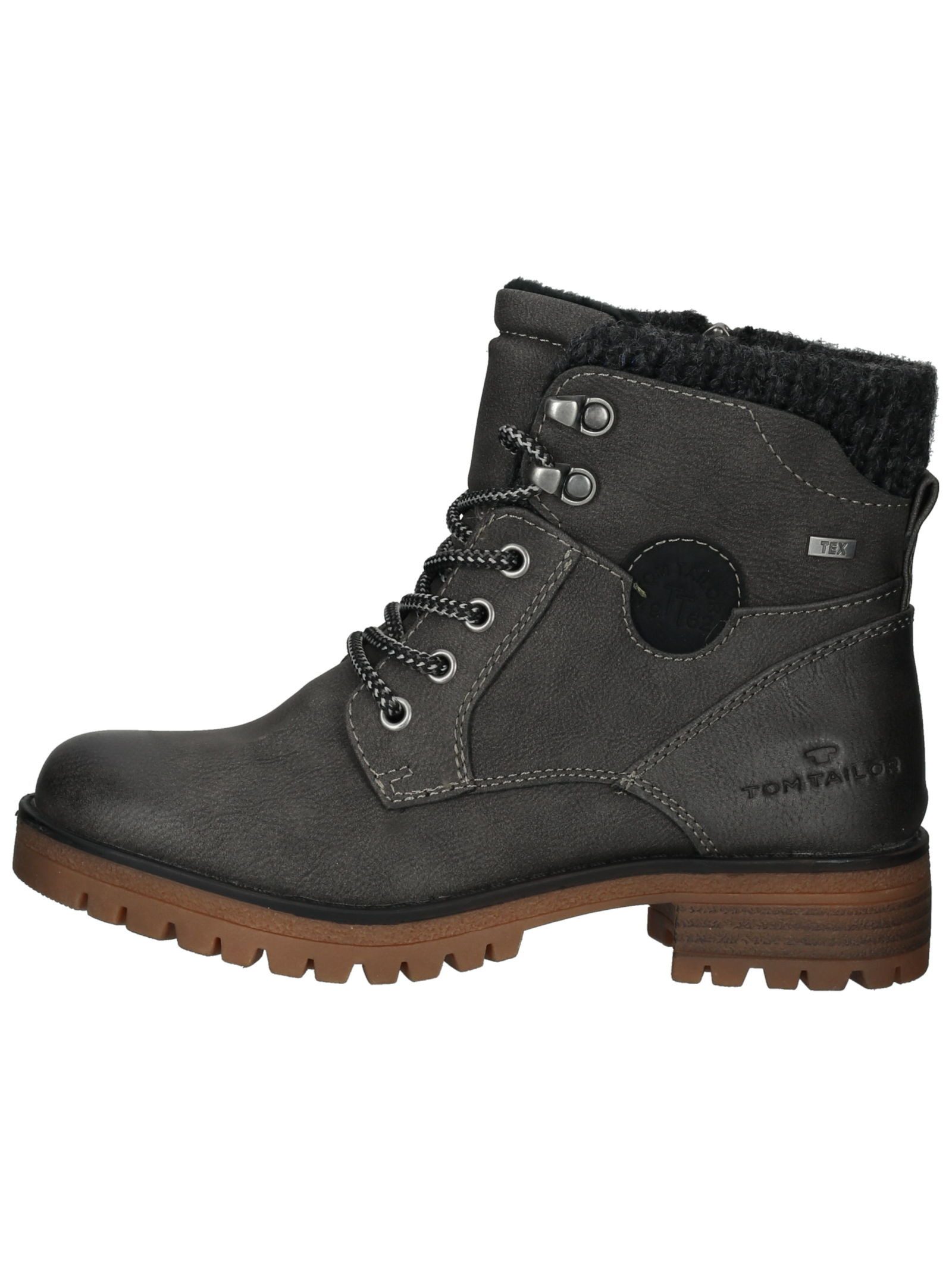 TOM TAILOR Tom Tailor Stiefelette PU Schnürstiefelette günstig online kaufen