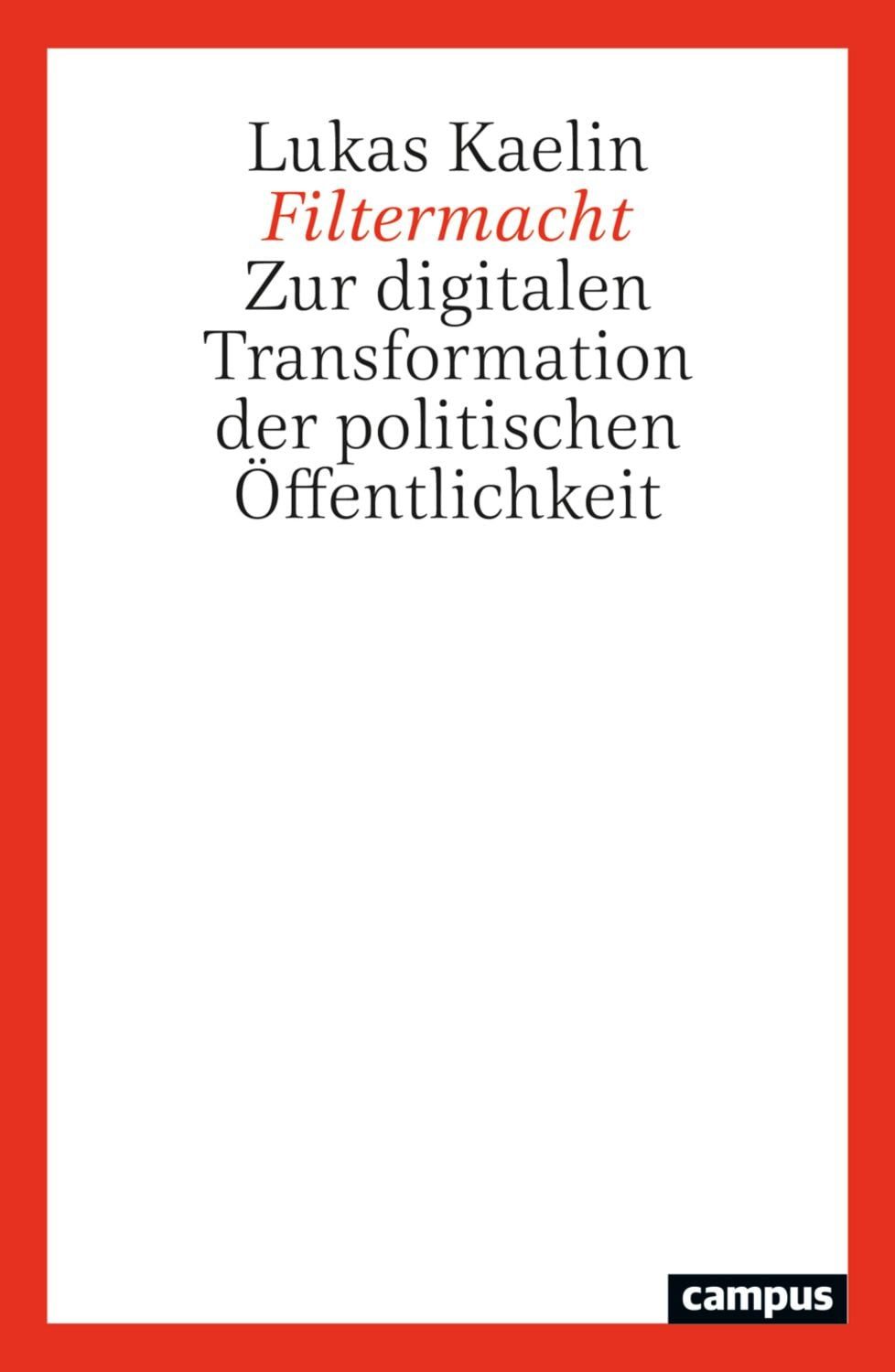 Filtermacht / Lukas Kaelin