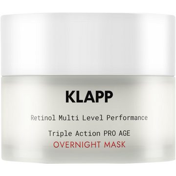 Klapp Cosmetics Gesichtspflege Resist Aging Retinol Triple Action Pro Age Overnight Mask