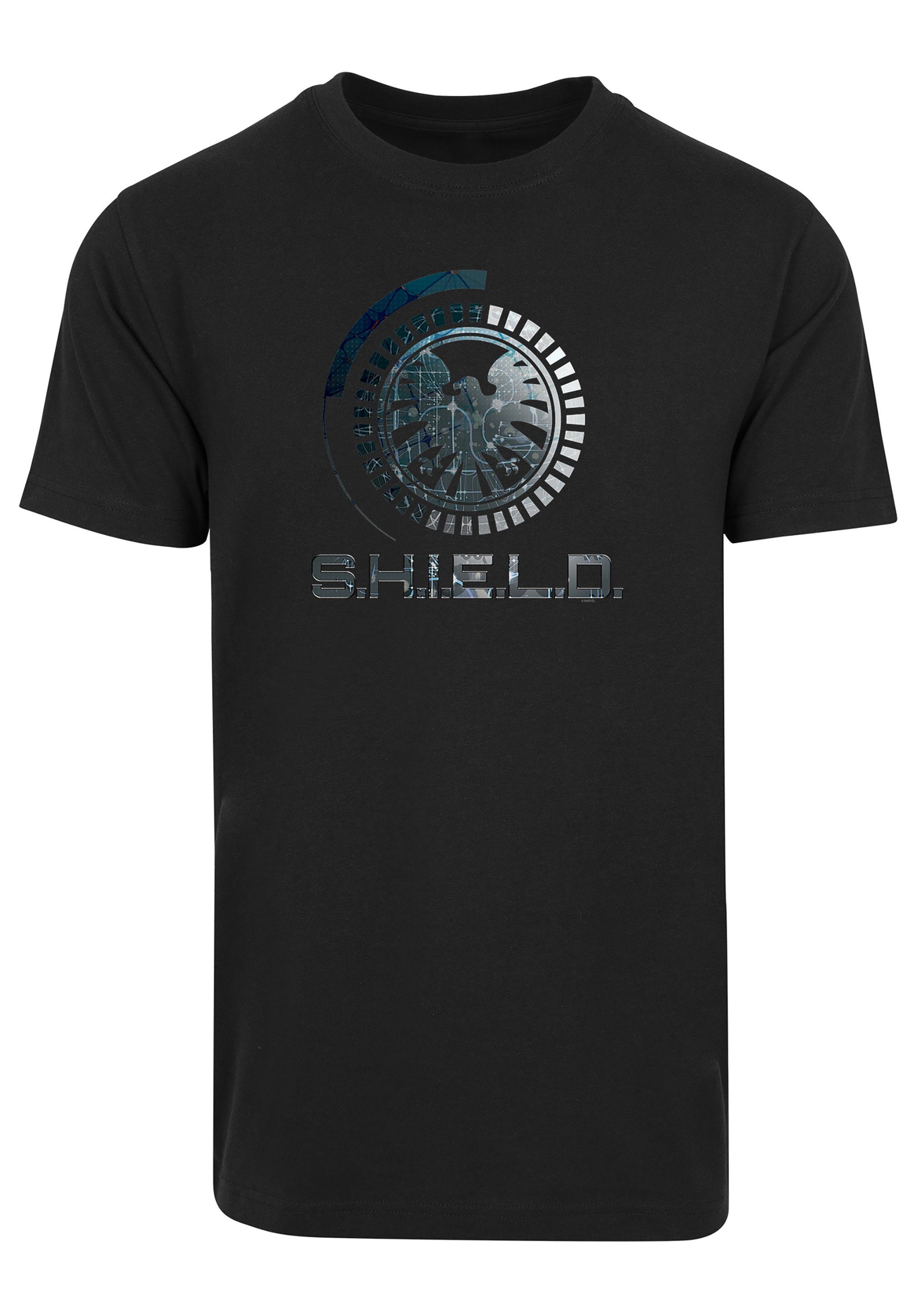 F4NT4STIC T-Shirt Shield Print schwarz Avengers Marvel Circuits
