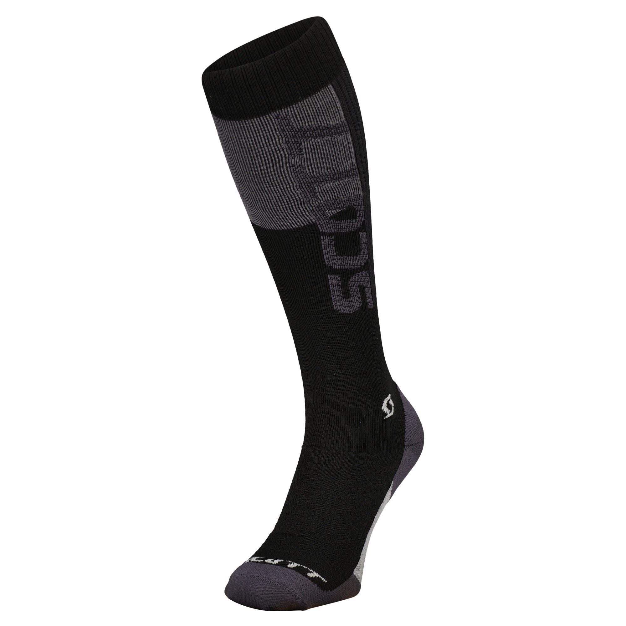 Scott Thermosocken Scott Merino Sock Kompressionssocken Black - Dark Grey