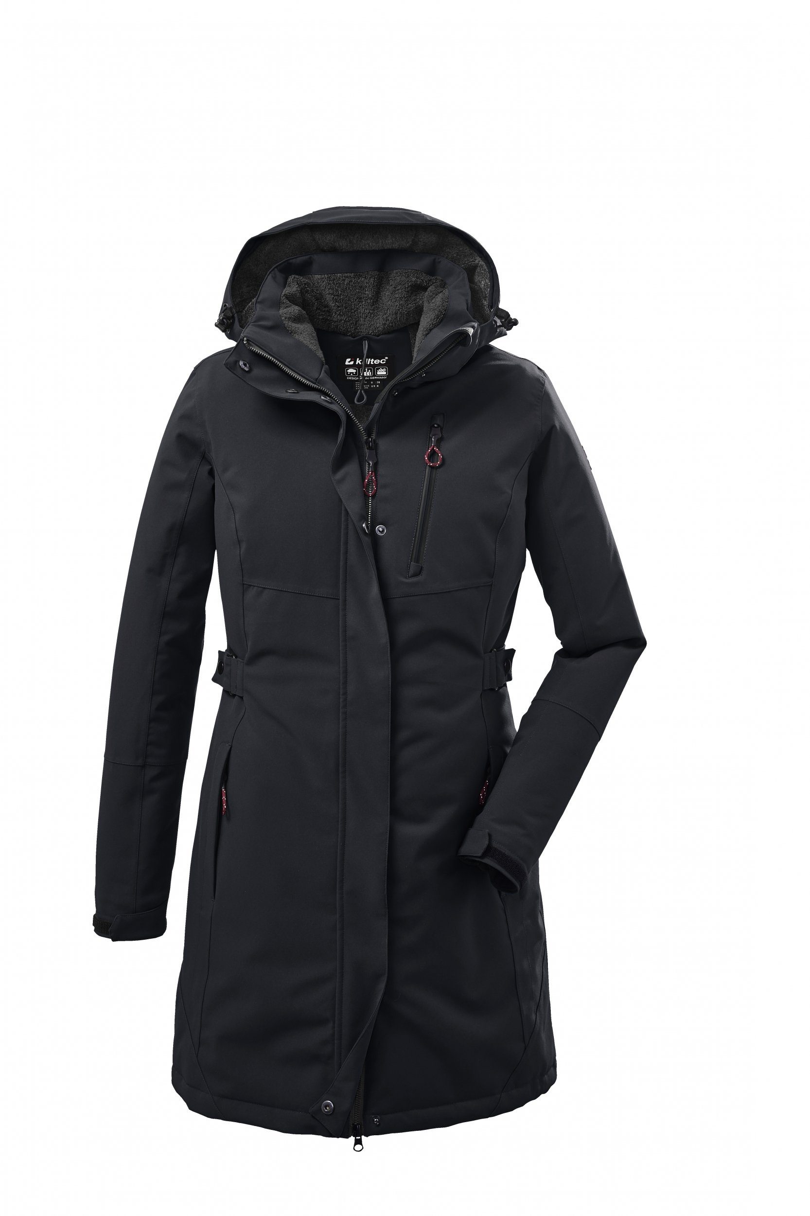 Killtec Parka "KOW 165 WMN PRK", Wasser- und winddichter Parka mit Teddyfle günstig online kaufen