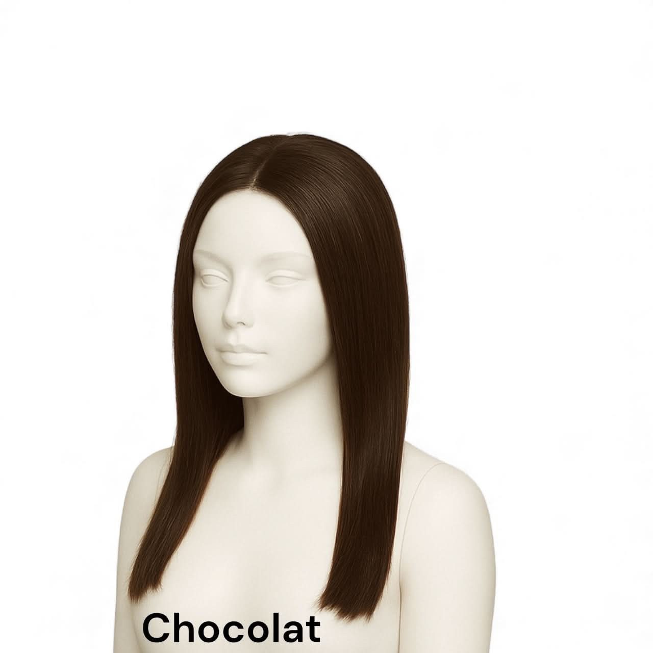 NOGI Toupet NOGI Toupet Lisa, Aus 100% Echthaar mit Clips für 50 cm natürliches Volumen.