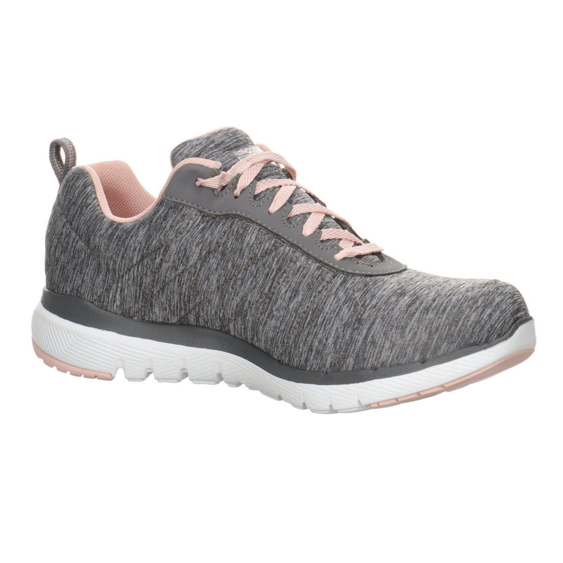 Grey Skechers Appeal (20202382) Schnürschuh Flex lt Textil Schuhe Pink Damen Sneaker Sneaker 3.0