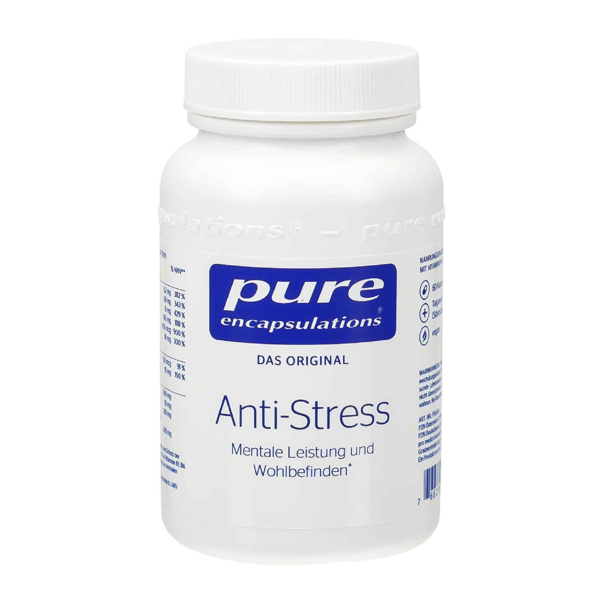 Pure Encapsulations PURE ENCAPSULATIONS Anti-Stress Pure 365 Kapseln Kapsel