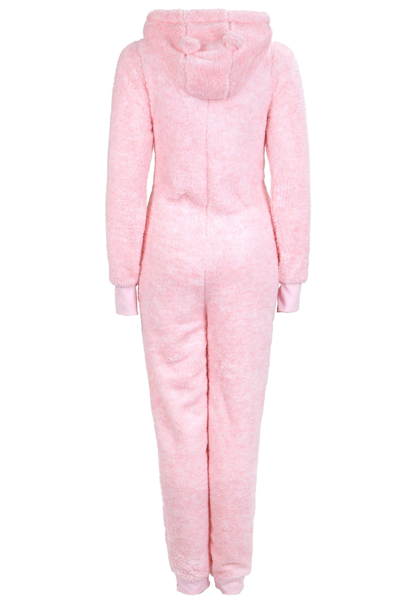 Eight2Nine Jumpsuit Fleece Overall mit Öhrchen