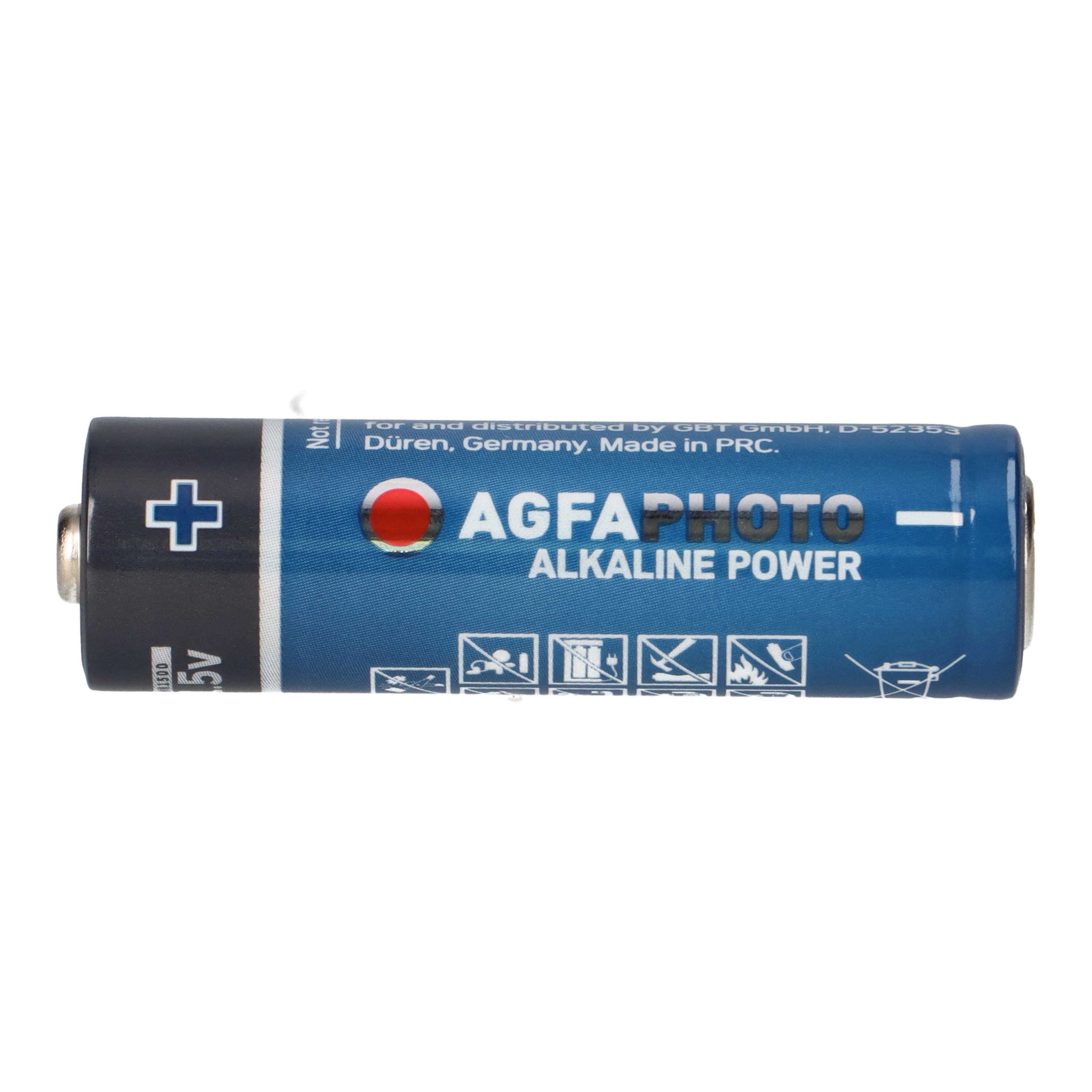 Alkaline AGFAPHOTO 100 AgfaPhoto Batterie AA Stück Batterie Mignon 1.5V LR06