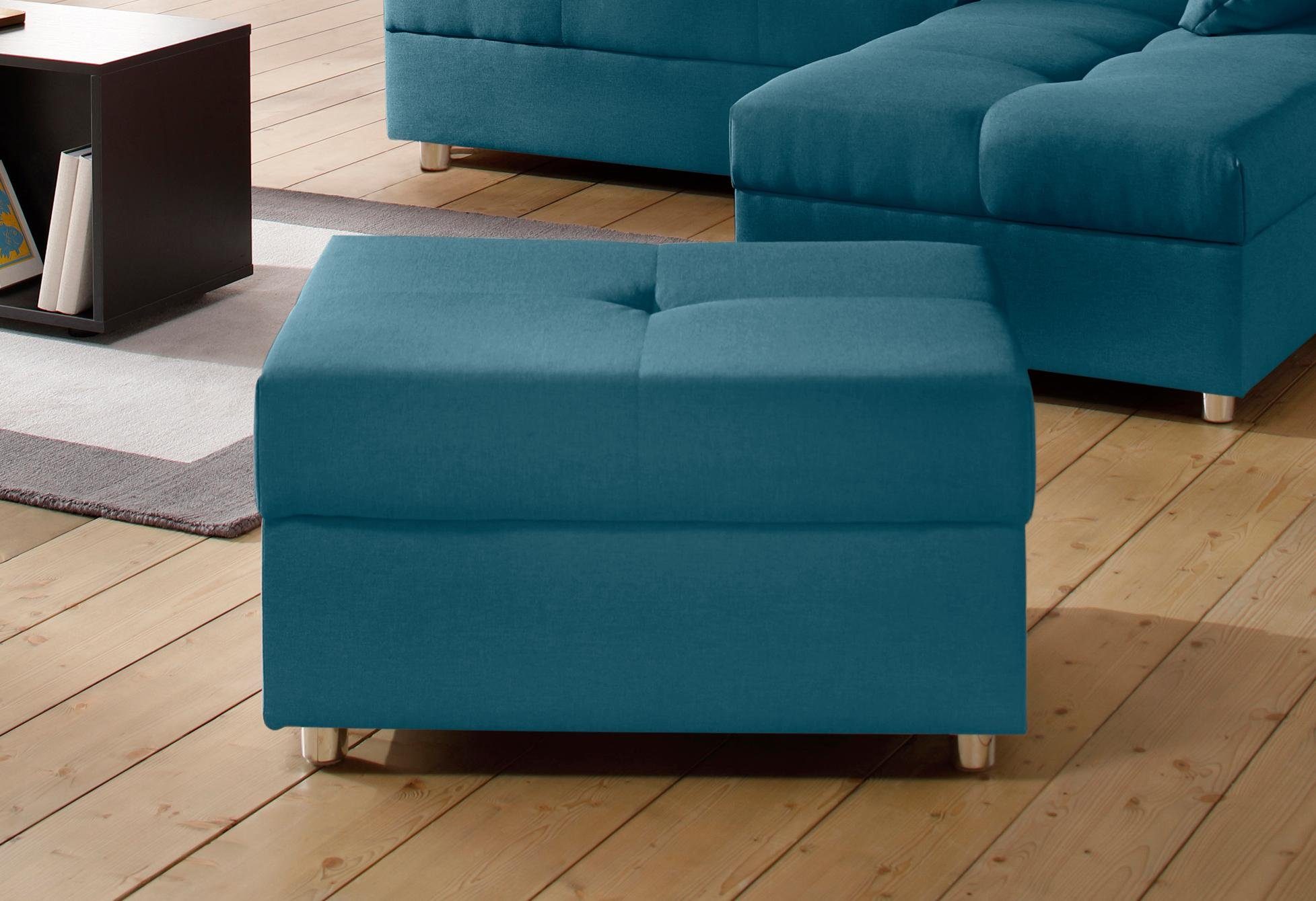 Home affaire Hocker Italia, mit Federkern günstig online kaufen