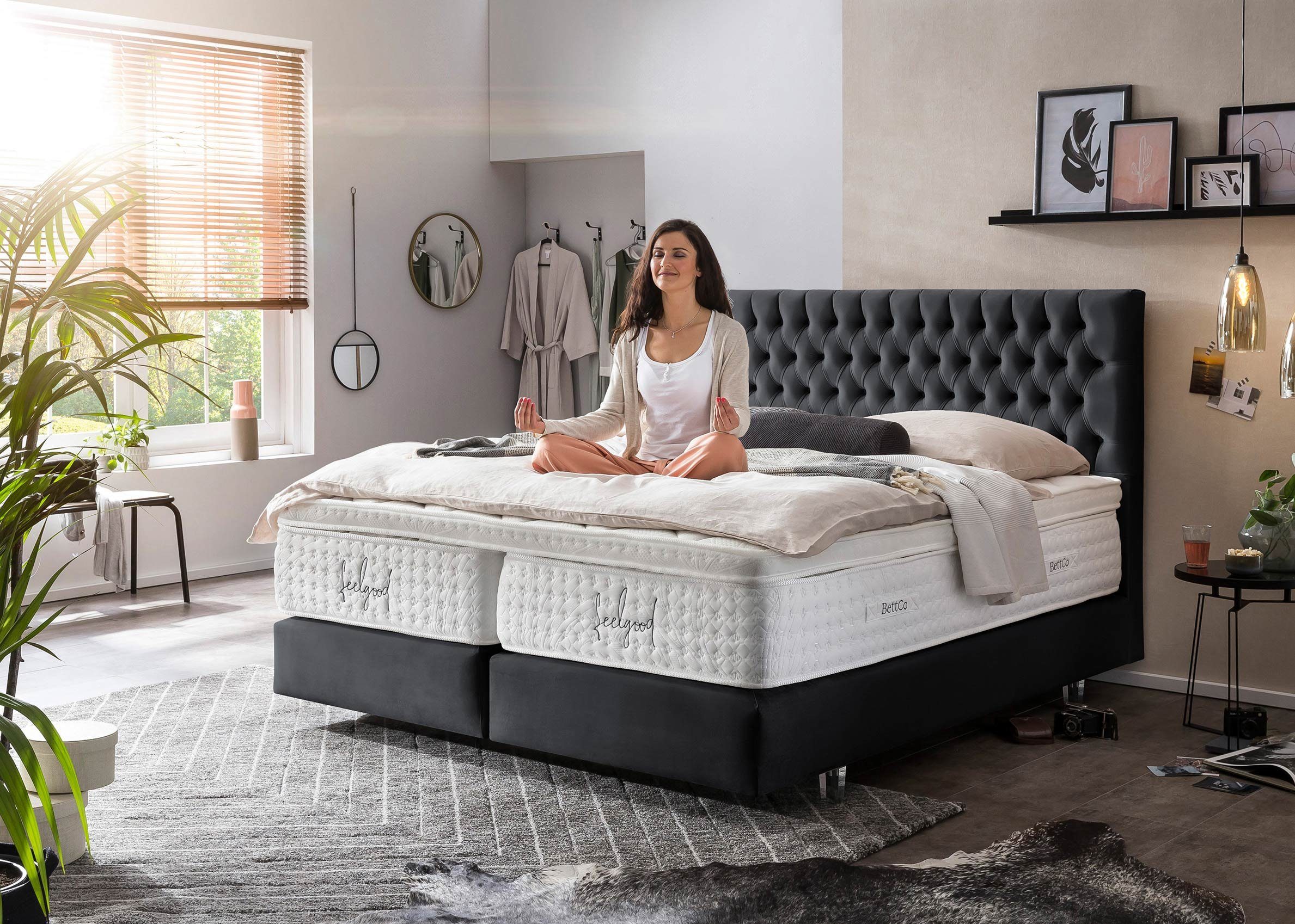 BettCo Boxspringbett Vegas (180 x 200 günstig online kaufen
