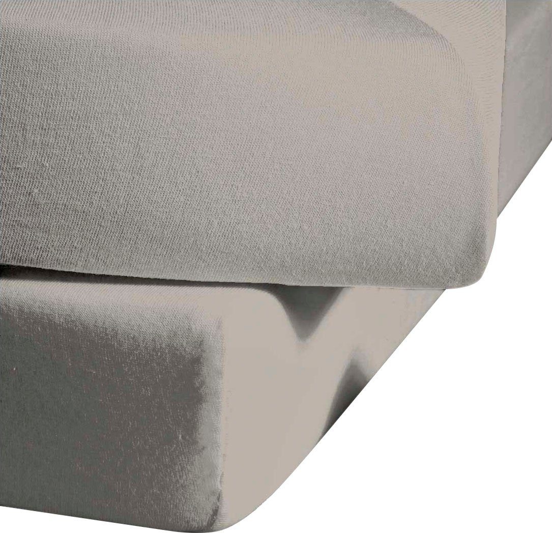 fleuresse Spannbettlaken Colours in Gr. 90x200, 140x200 oder 180x200 cm, Mako-Satin, Gummizug: rundum, (1 Stück), Mako Satin, für Matratzen bis 23 cm Höhe, Bett – Bild 4 von 5