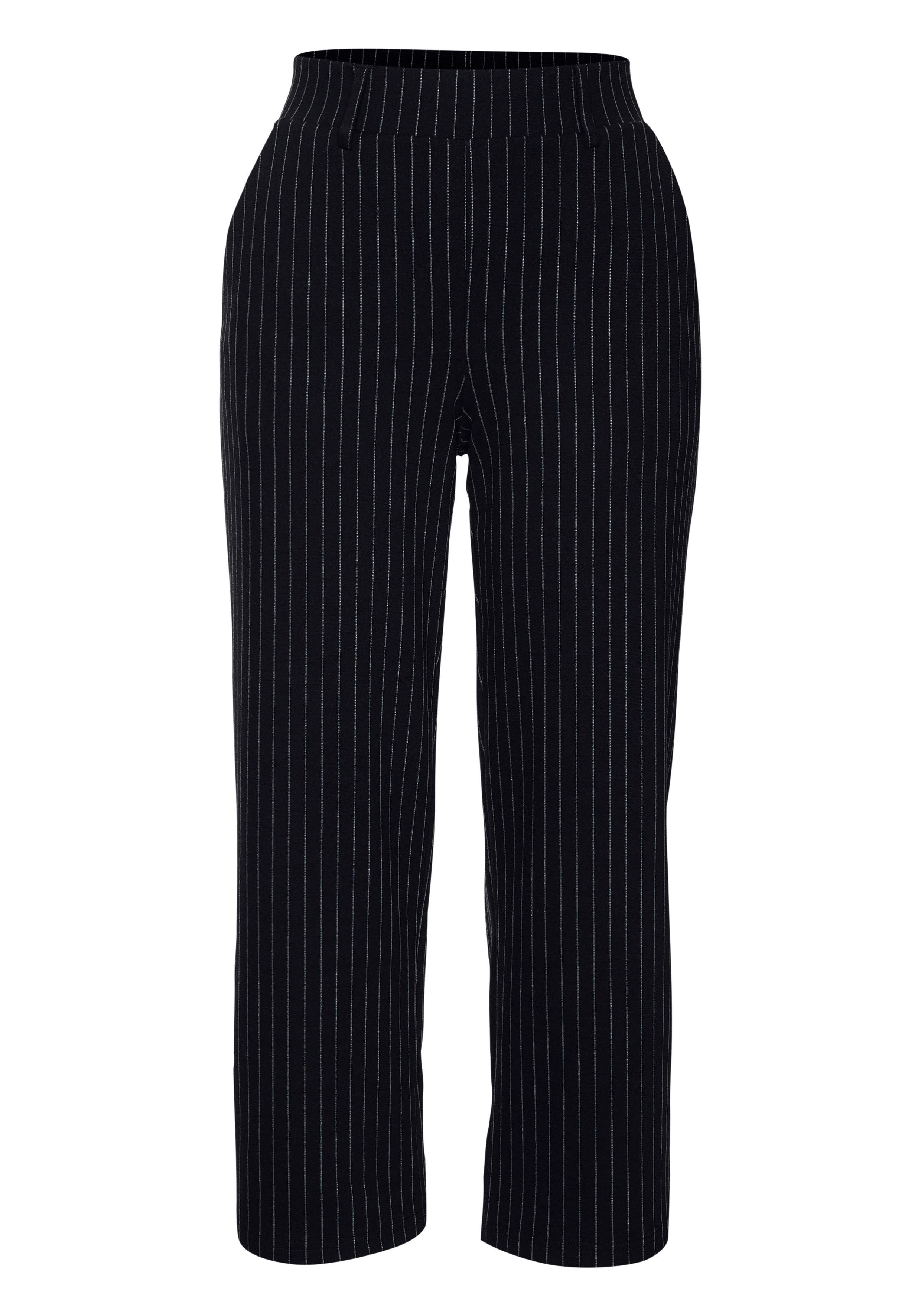 LASCANA Culotte mit Jacquard Strickmuster oder uni schwarz
