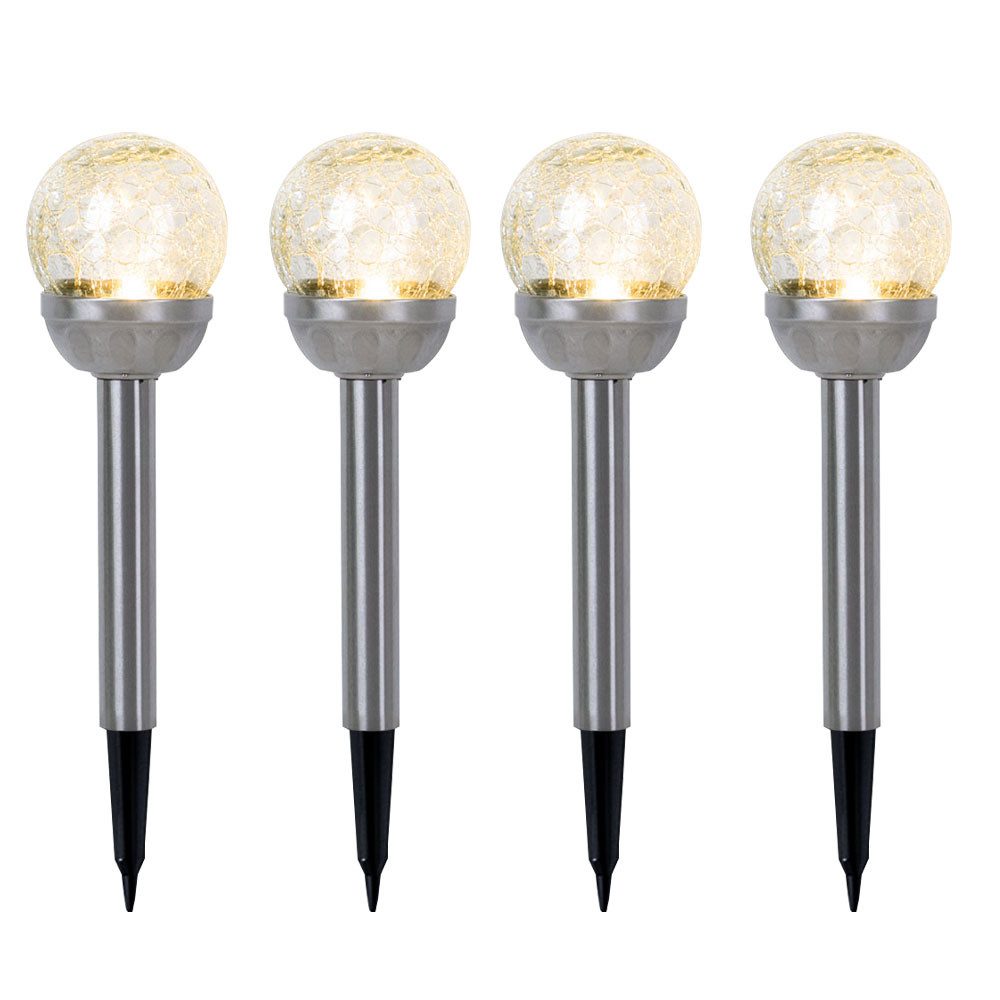 Expo Börse LED Solarleuchte, LED-Leuchtmittel fest verbaut, Warmweiß, LED S günstig online kaufen