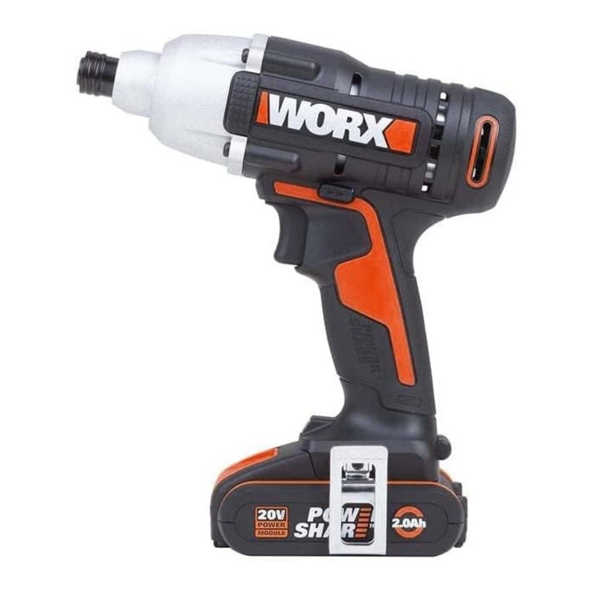 Worx WORX WX291 Akku Schlagschrauber 20V 170Nm mit Akku und Ladegerät Akku Ladegerät mit UK PLUG (20 V V), Akkuschrauber
