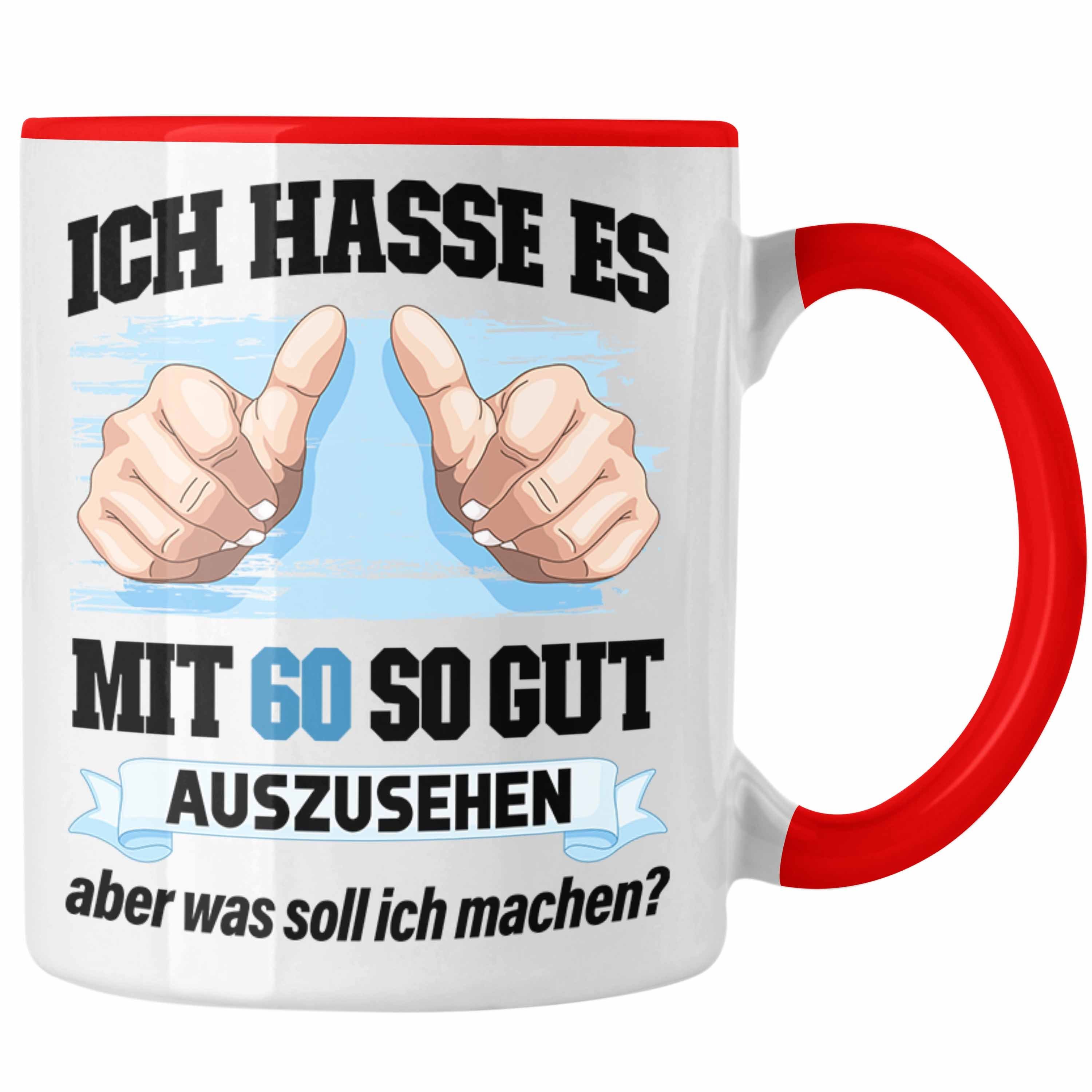 Tasse Trendation - 60. Geburtstag Tasse Frau Männer Geschenk 60er Geschenkidee 60 Mutter Vater Mann Frauen Lustig Geschenke Deko