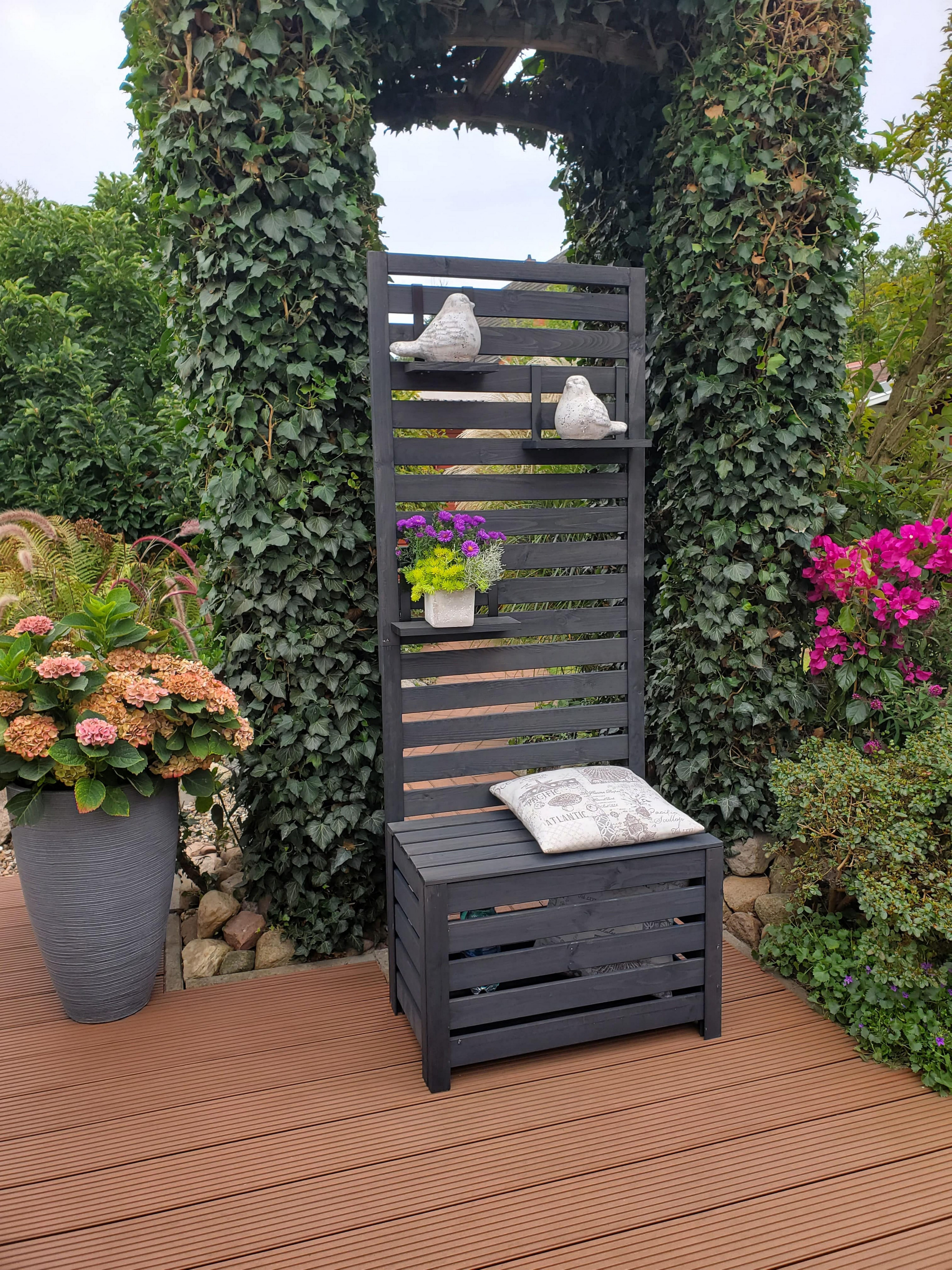promadino Spalier, mit Staukasten, BxTxH: 70x40x180 günstig online kaufen