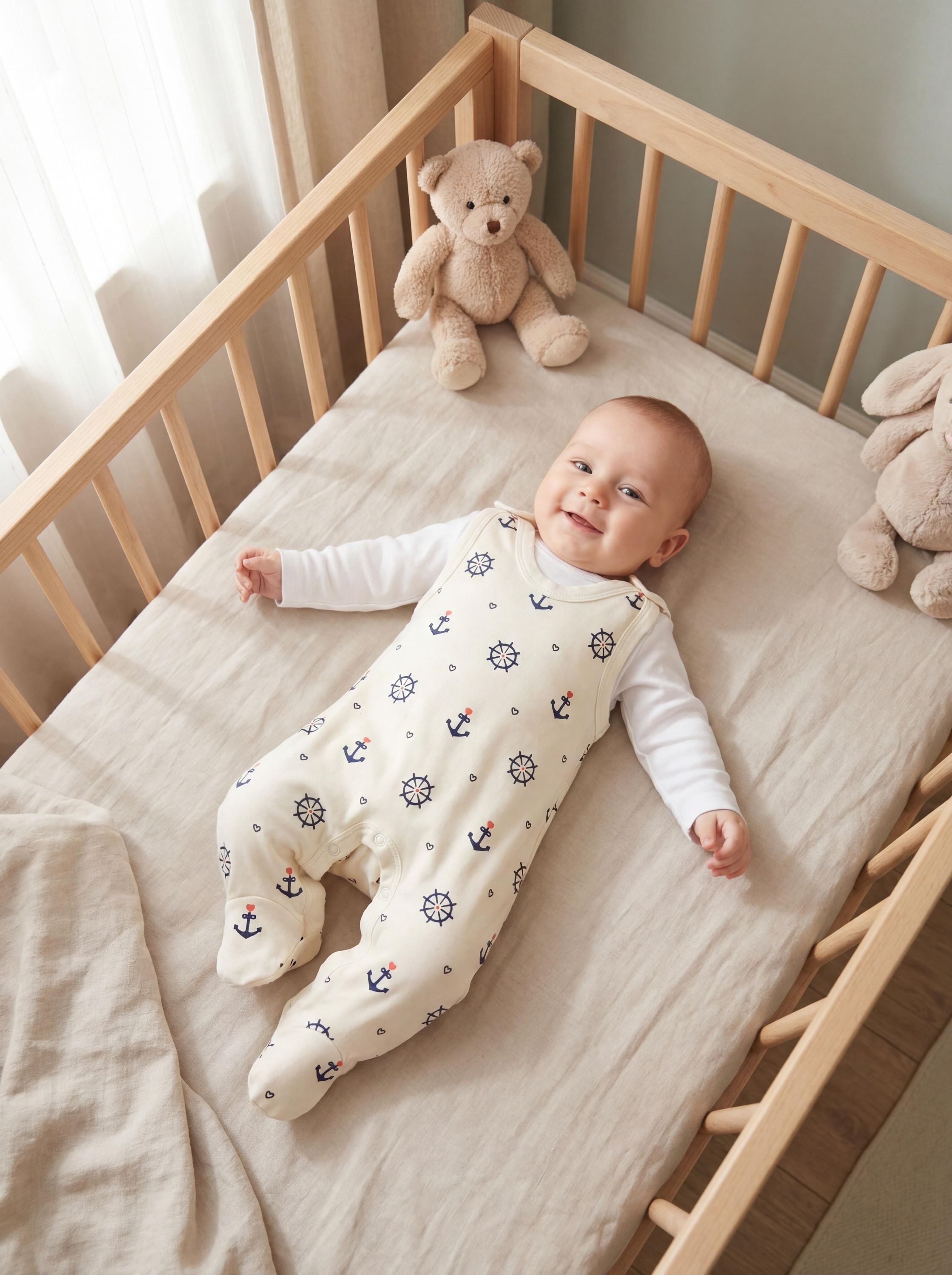 TupTam Strampler TupTam Baby Unisex Strampler mit Aufdruck Spruch 5er Pack