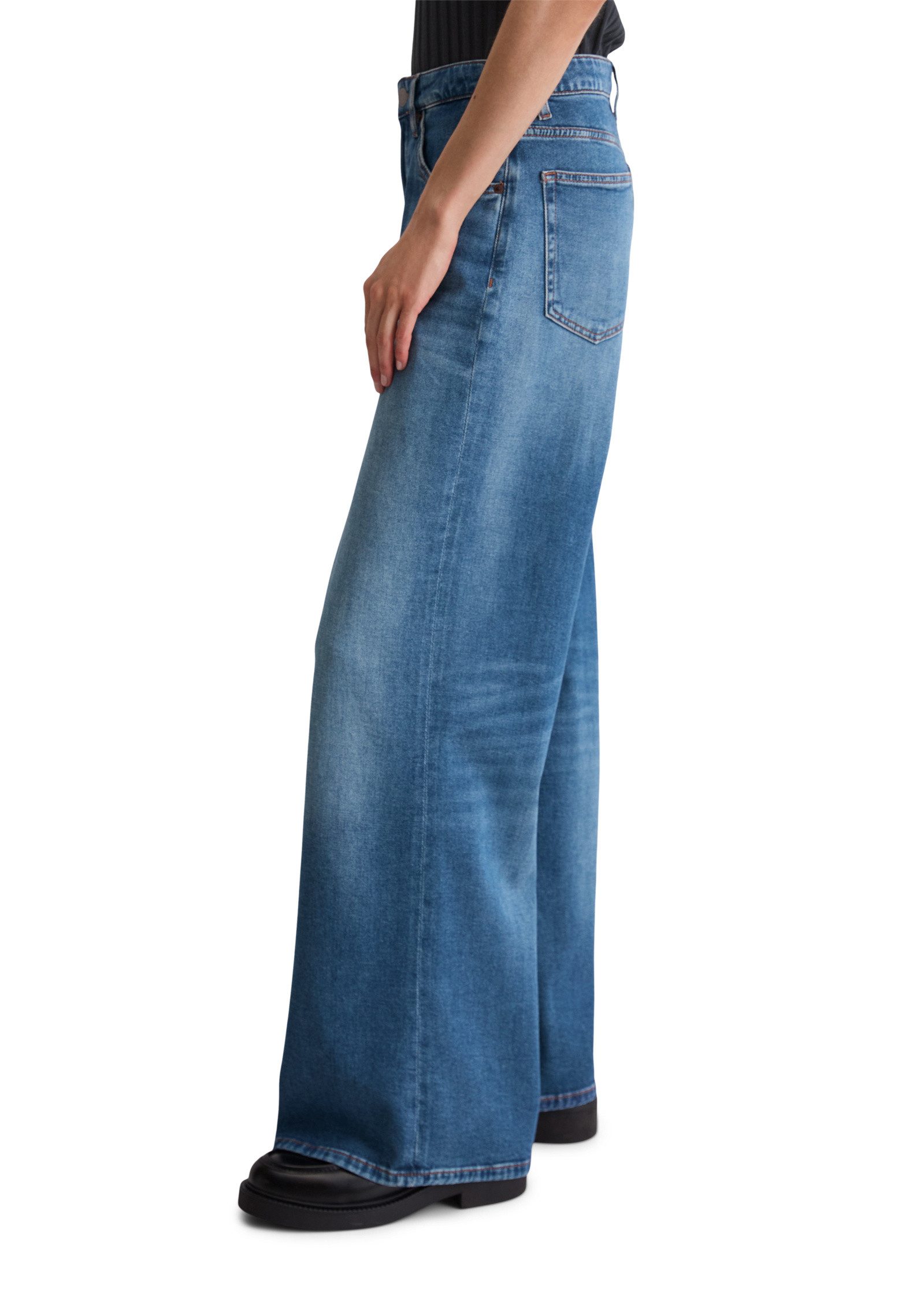 Marc O'Polo 5-Pocket-Jeans aus Organic-Cotton-Lyocell-Stretch