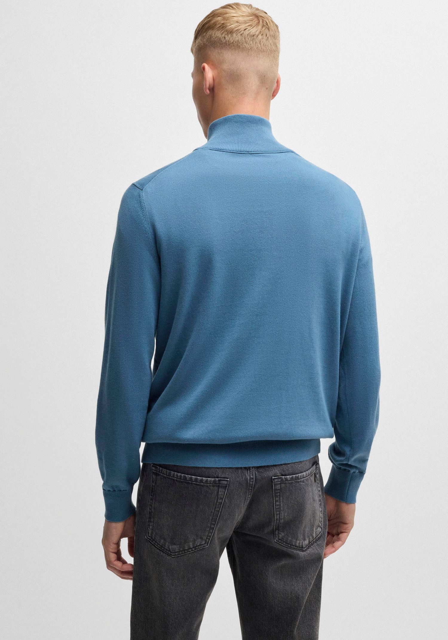 BOSS ORANGE Rollkragenpullover Kanobix mit Ton-in-Ton günstig online kaufen