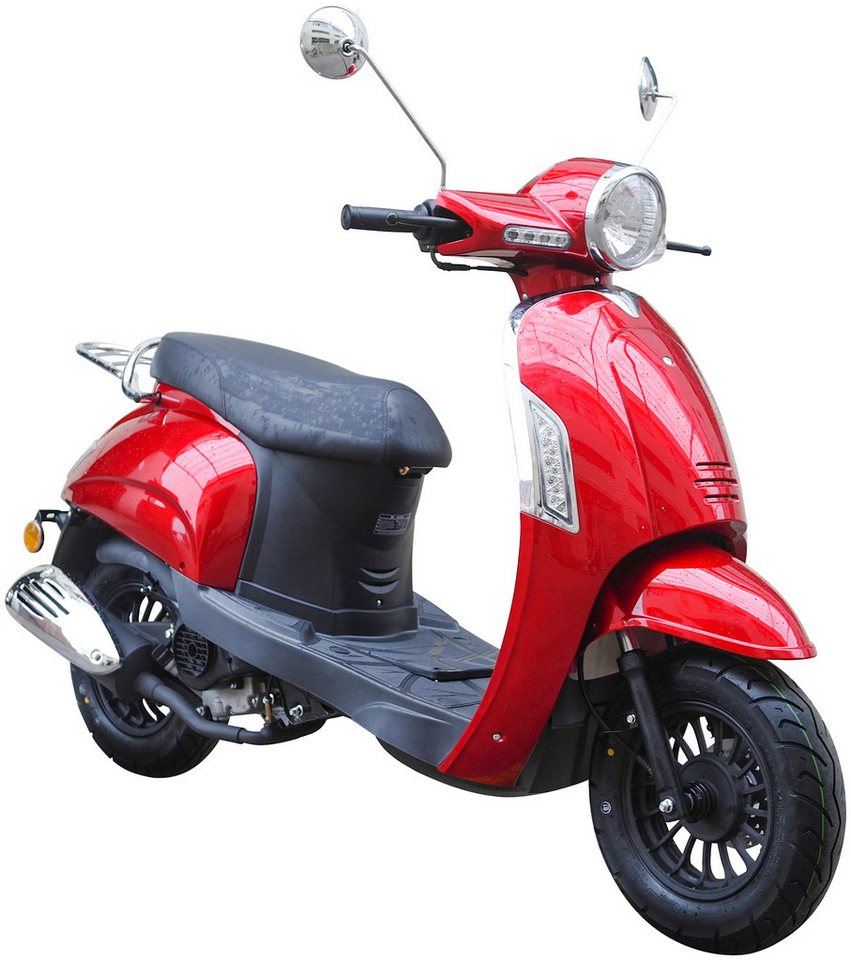 GT UNION Motorroller Massimo 25, 49,5 ccm, 25 km/h, Euro 5, Luftgekühlter Motor