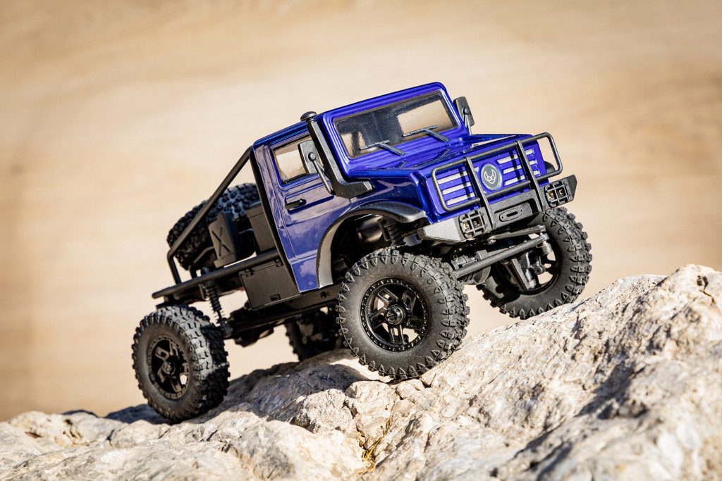 Absima RC-Auto 1:18 Elektro RC Modellauto Crawler Trail Hunter V2 (Set, Ready to Run), Kleine Maße - Großer In- und Outdoor Spaß