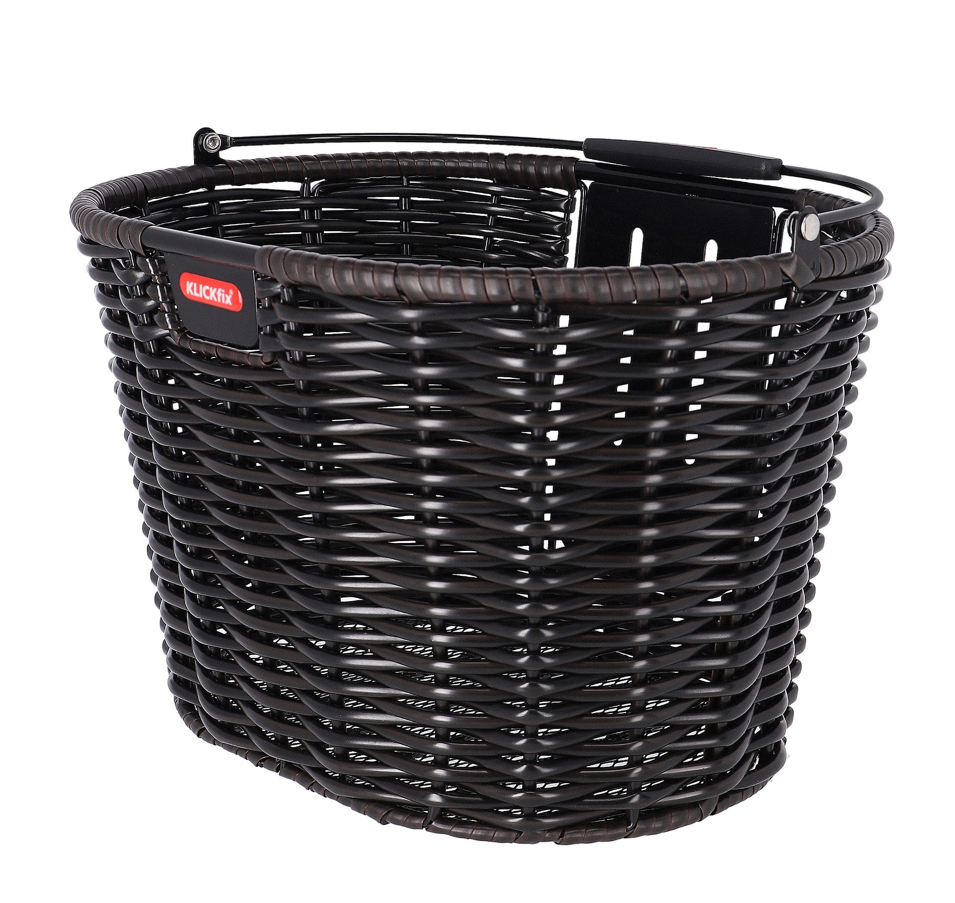 KlickFix Fahrradkorb, Vorderradkorb Structura oval