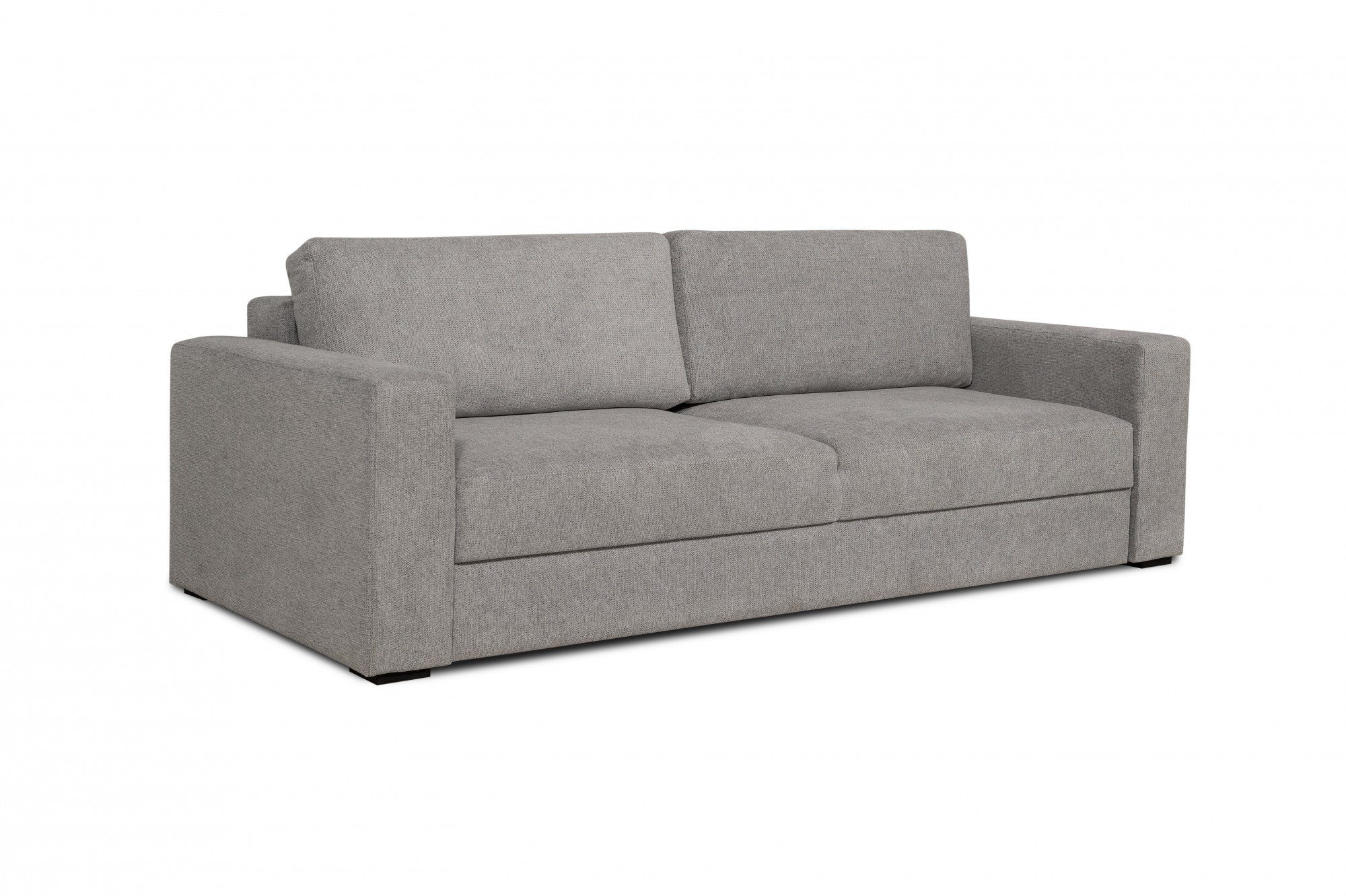 in der mit Armlehnevarianten aufklappbarer Serie affaire zwei ashgrey Home Bettfunktion, Calrence, Schlafsofa