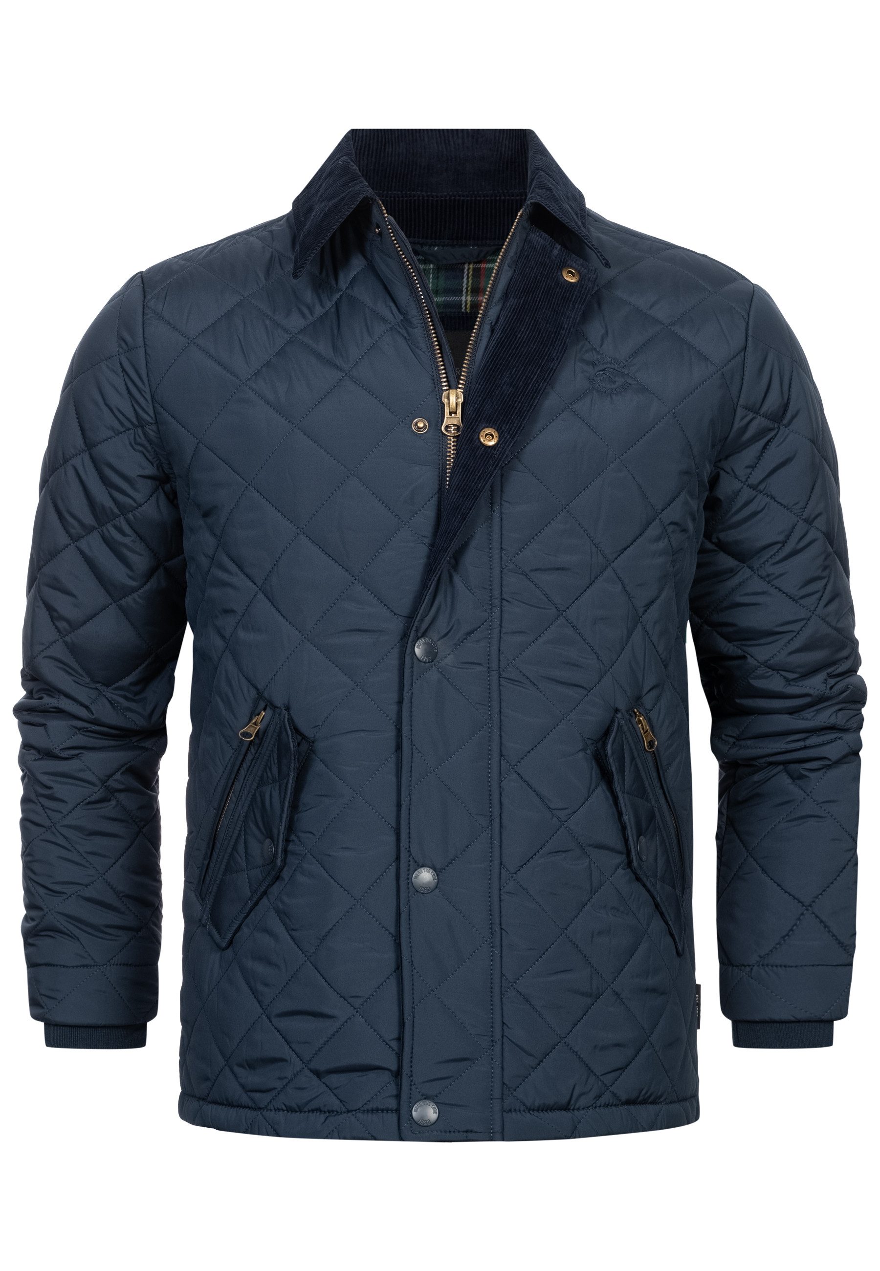 Indicode Steppjacke Herren INAldos Herrenjacke Daunen-Optik Steppjacke mit günstig online kaufen