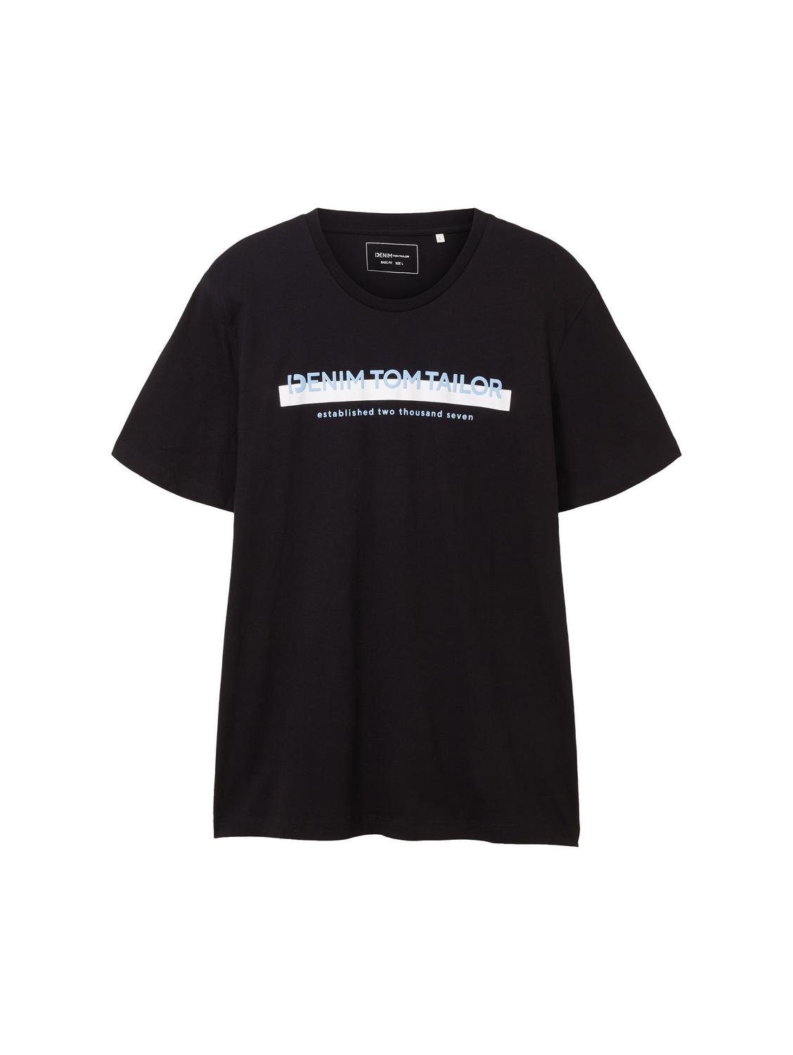 TOM TAILOR Denim T-Shirt printed t-shirt