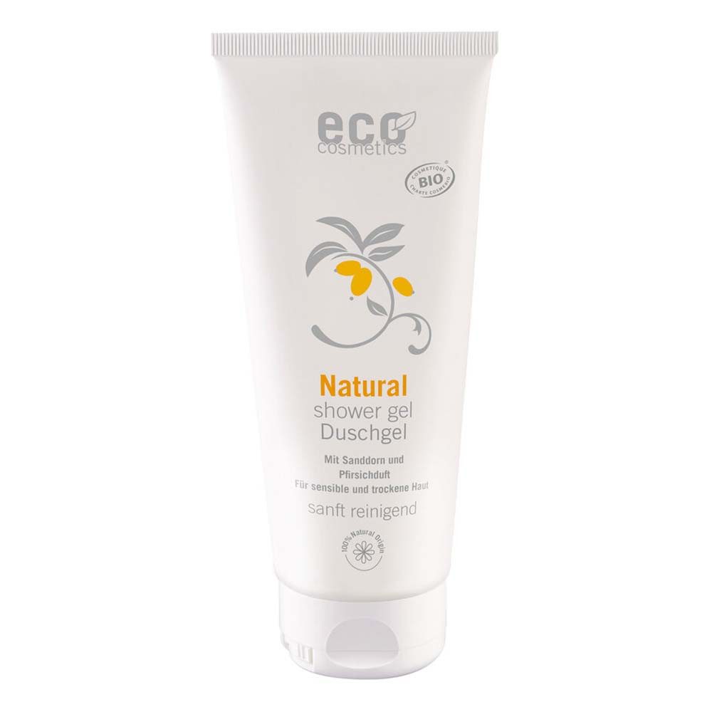 Eco Cosmetics Duschgel Sanddorn Pfirsich - Duschgel 200ml