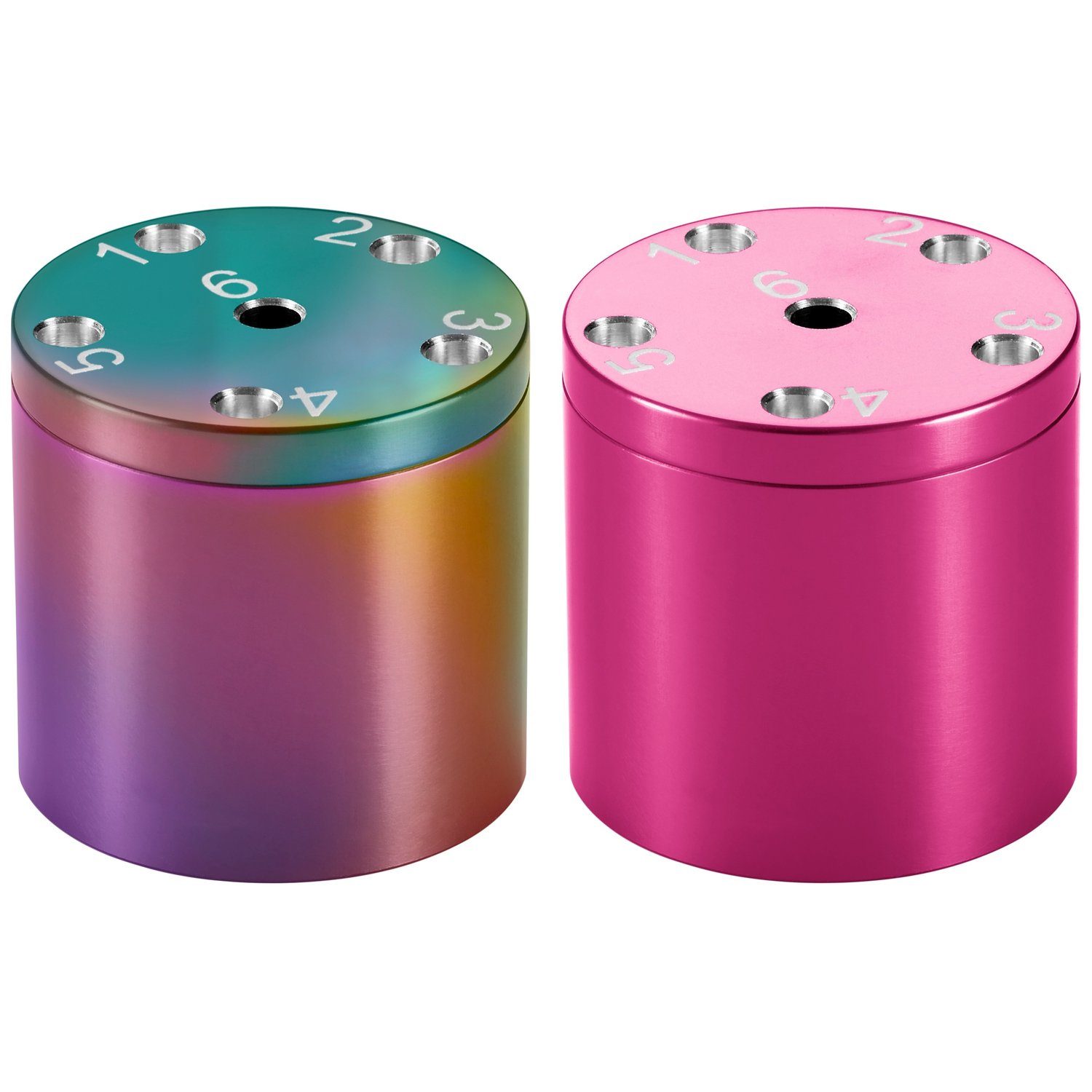 BestSaller Spiel SUPER SIX Würfelspiel Aluminum (2er Set) SUPER SIX, Würfelspiel, 36 Spielstäbchen & 2 Würfel